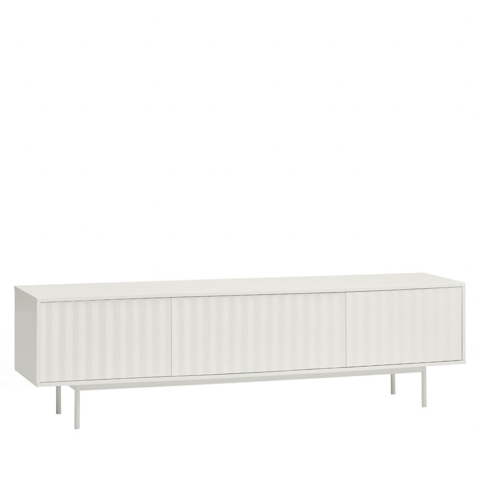 Mobile TV 2 ante e ribalta bianco Sierra di Teulat 180x40 cm