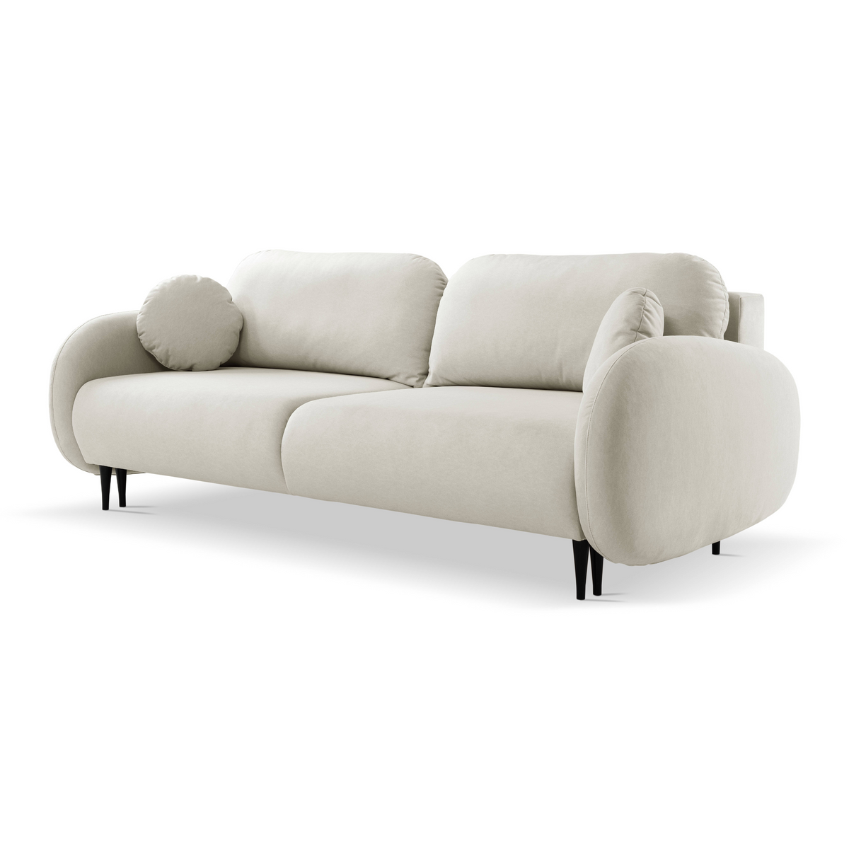 Divano letto in tessuto cinigliato Praga 232x109 cm