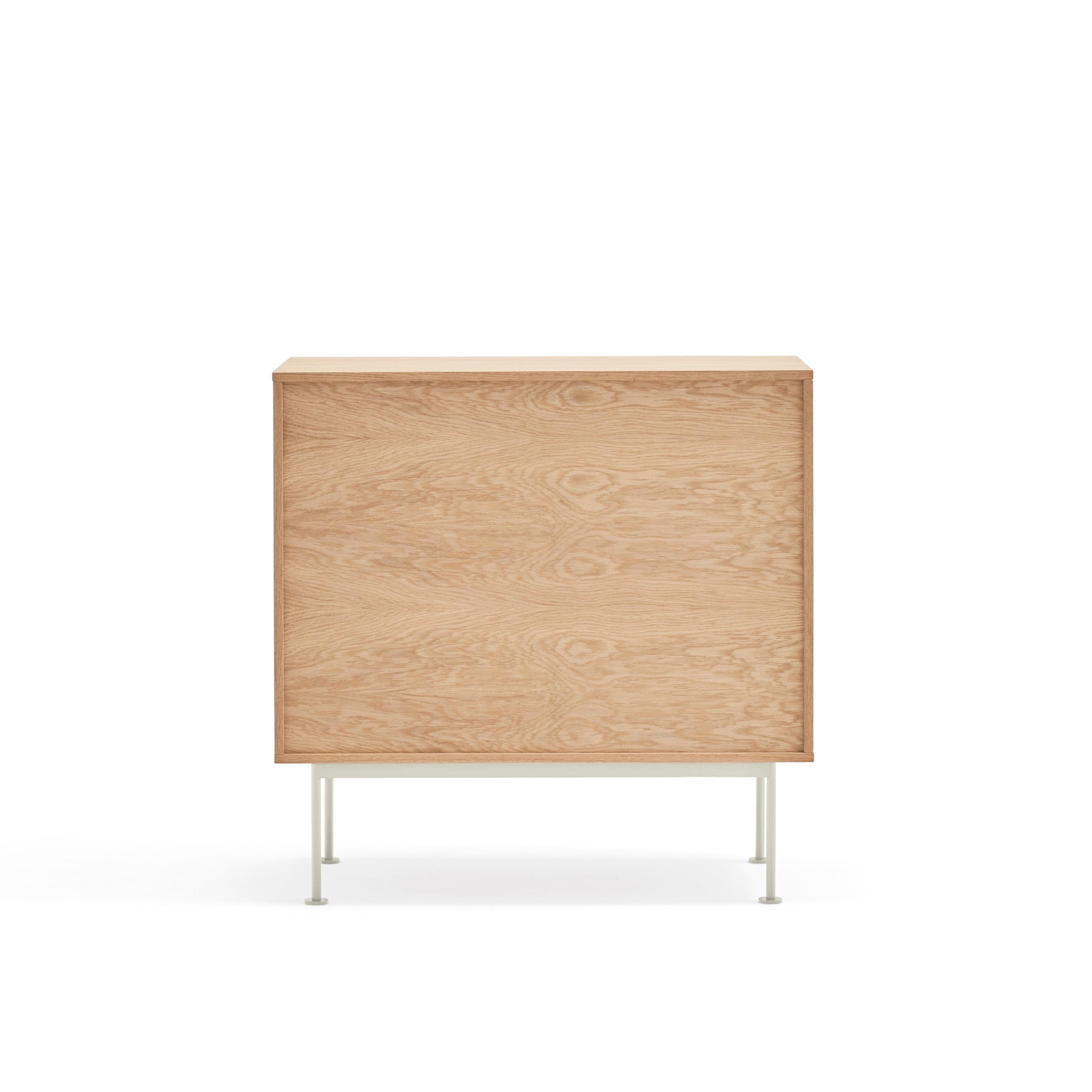 Cassettiera 4 cassetti quercia crema Yoko 90x91 cm