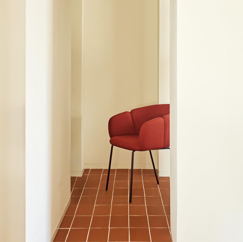 Poltrona in tessuto Add di Fabric Micas 62x55 h49 cm
