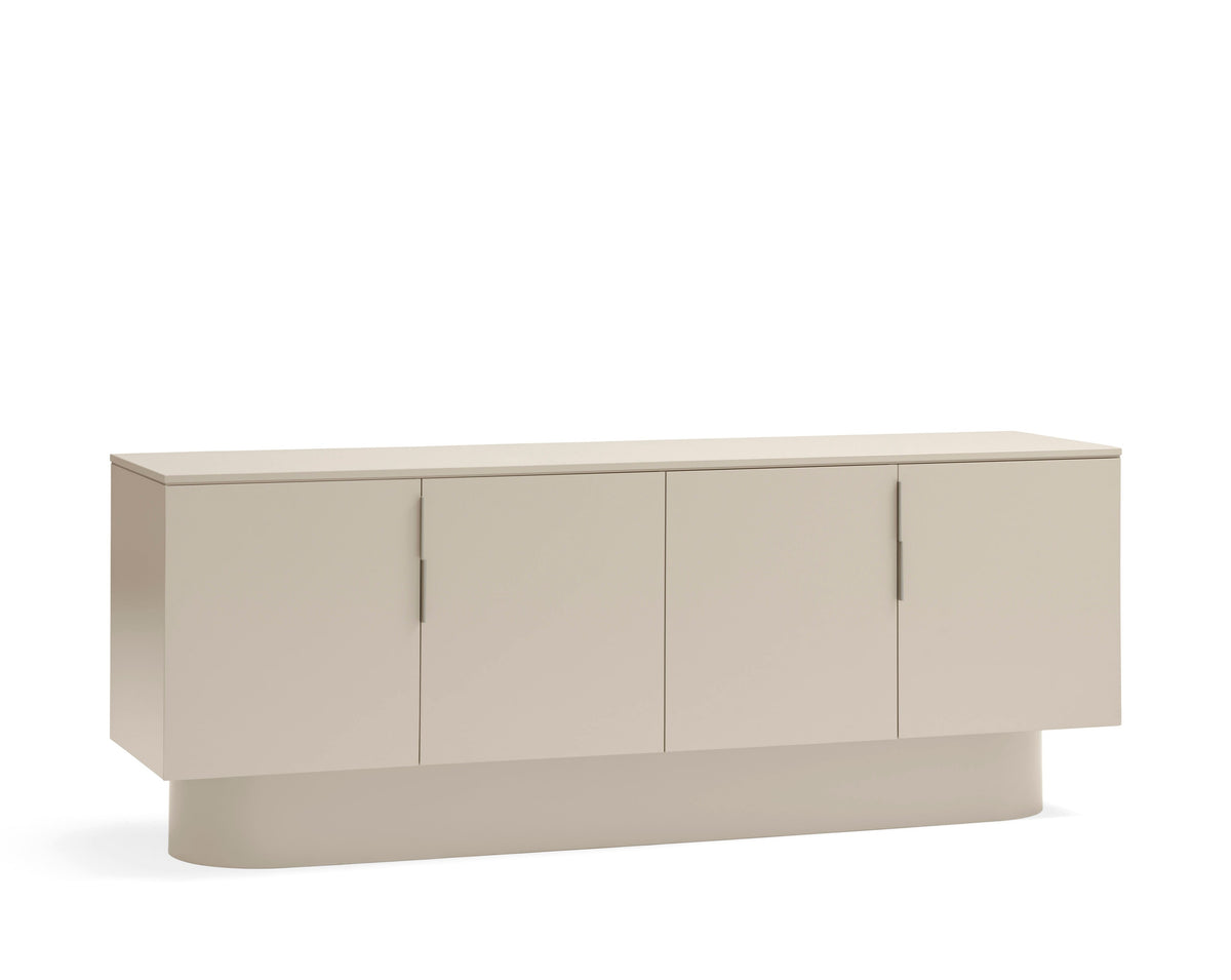 Madia 4 ante 3 cassetti laccata Totem 200x50