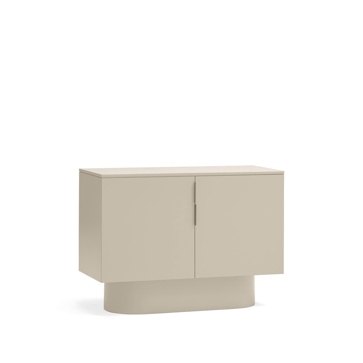 Cassettiera 2 ante laccata Totem 100x82 cm