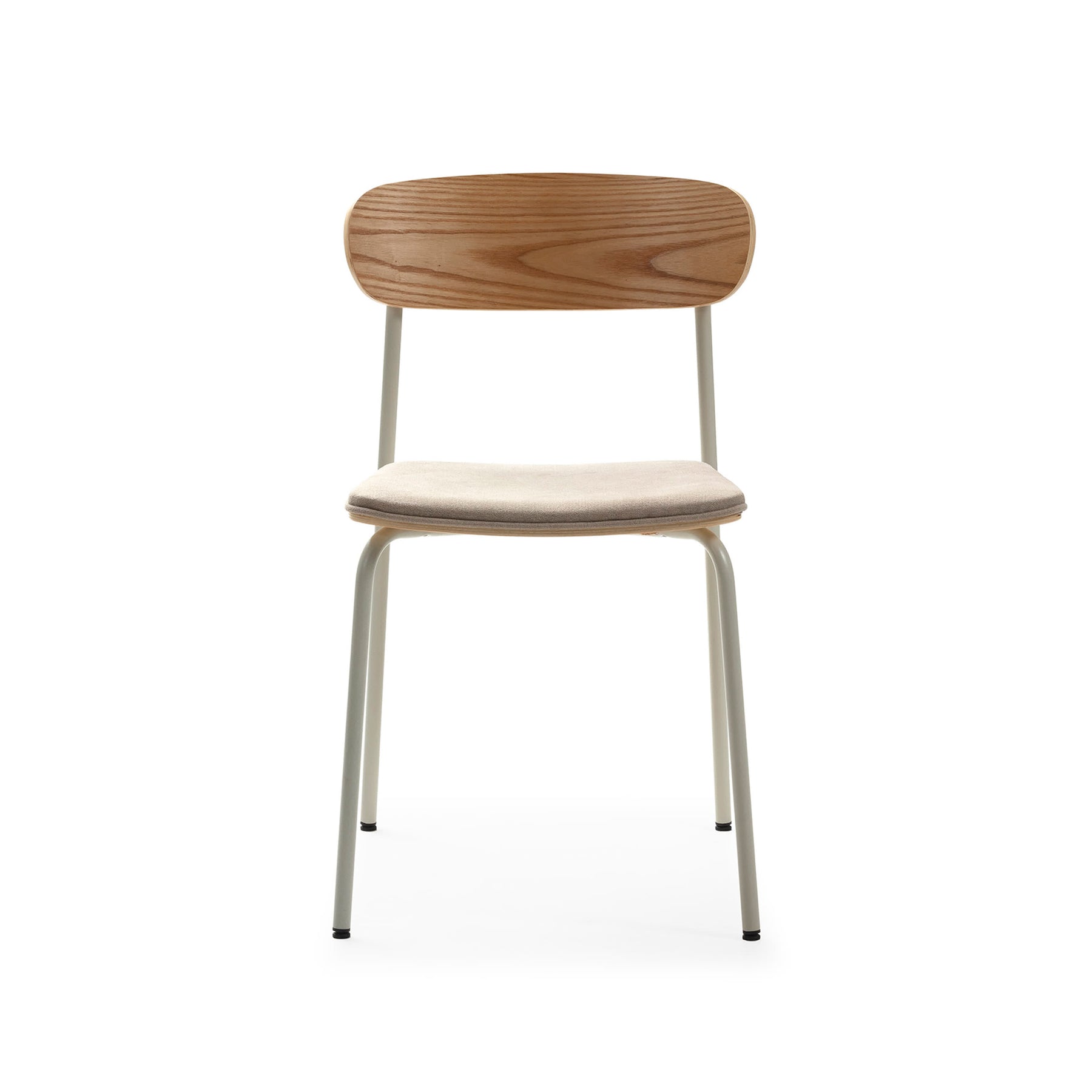 Set di 2 sedie in legno con gambe in metallo Adri 46x52 h78 cm