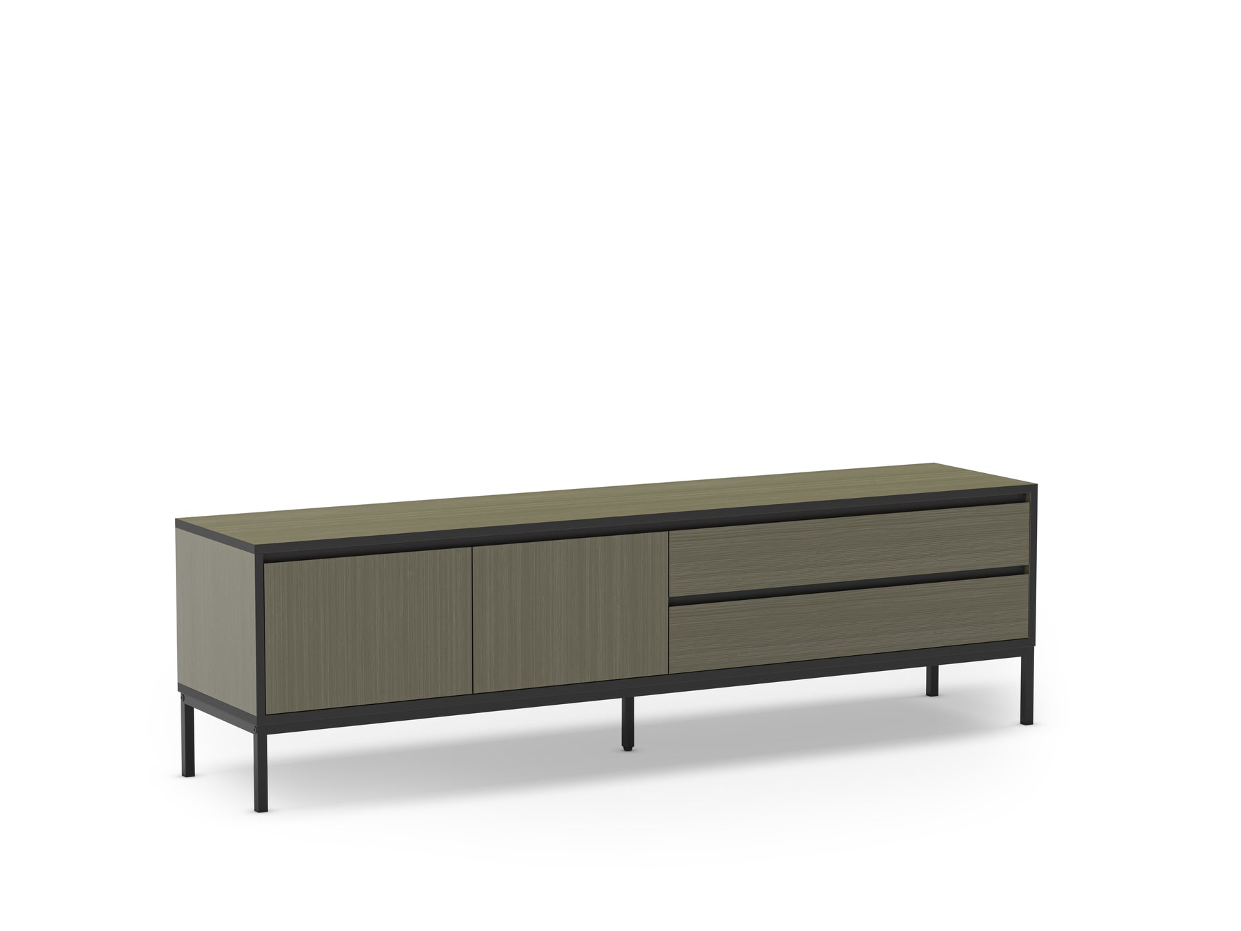 Mobile TV 2 ante 2 cassetti Lory 180x55 cm