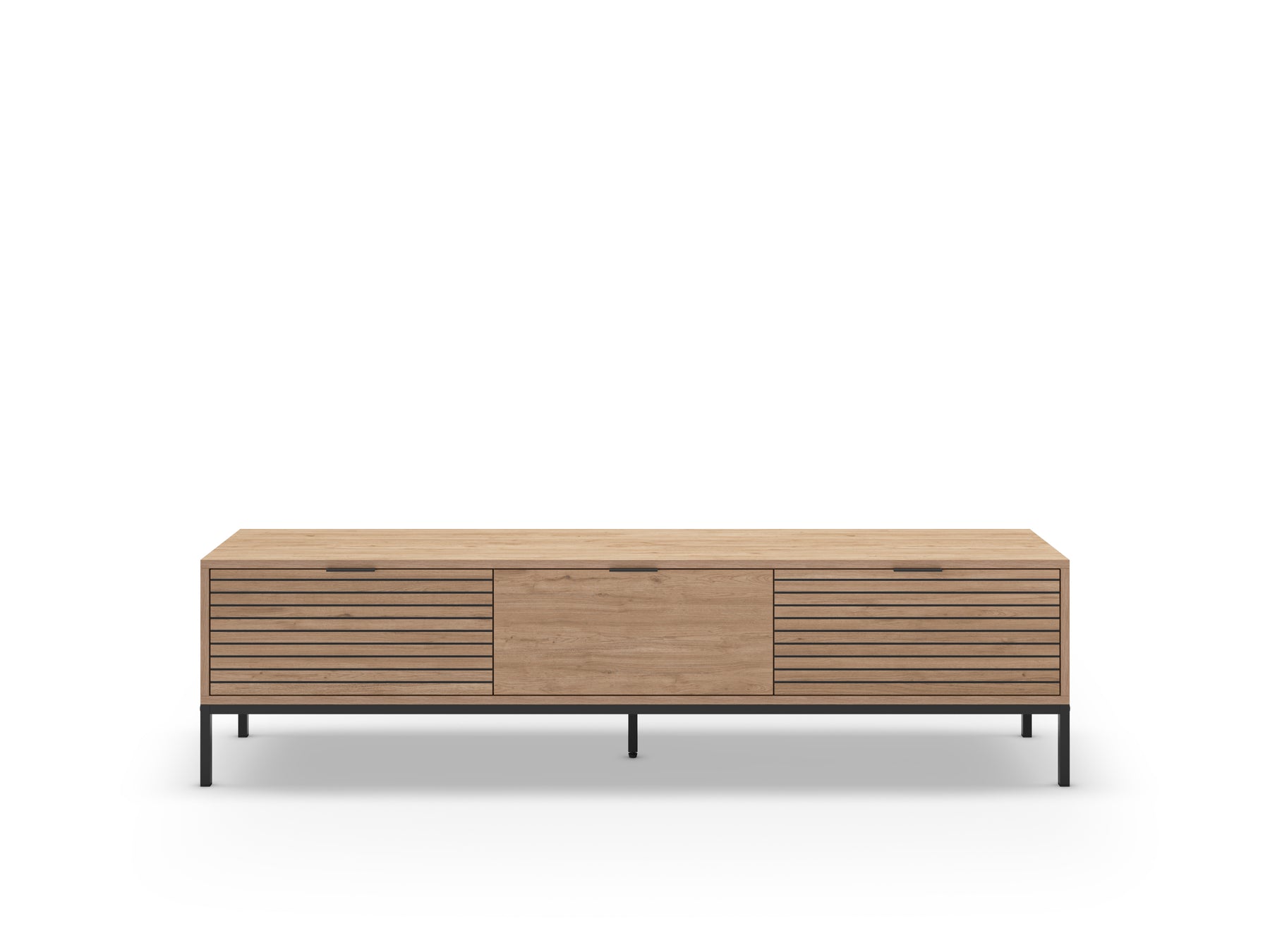 Mobile TV 3 cassetti rovere Ally 180x48 cm