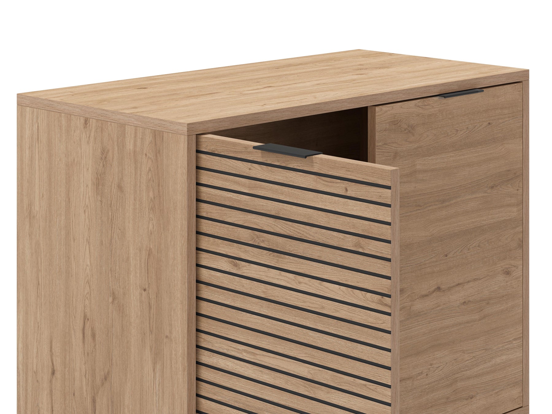 Credenza 2 ante rovere Ally 80x80 cm