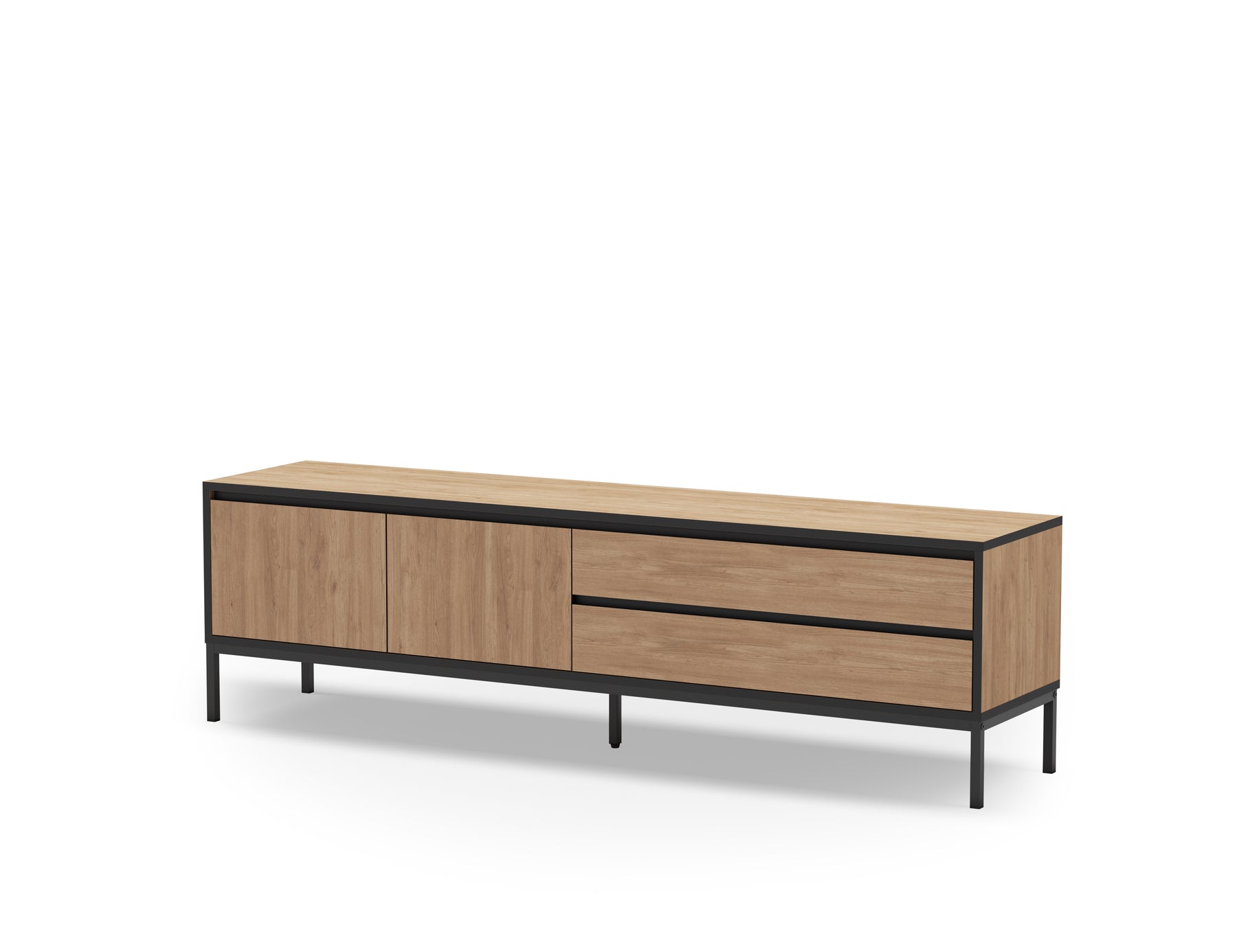 Mobile TV 2 ante 2 cassetti Lory 180x55 cm