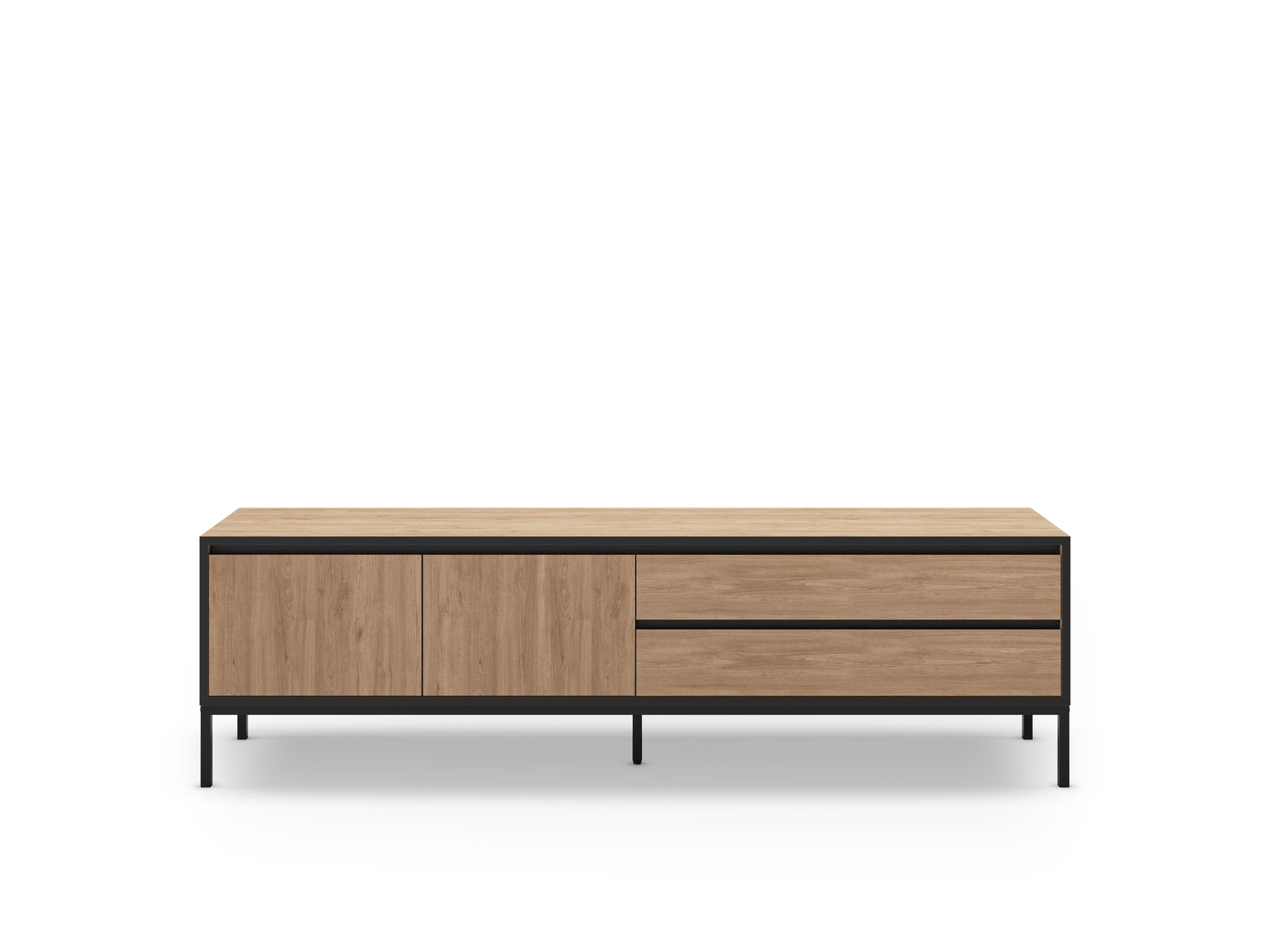 Mobile TV 2 ante 2 cassetti Lory 180x55 cm
