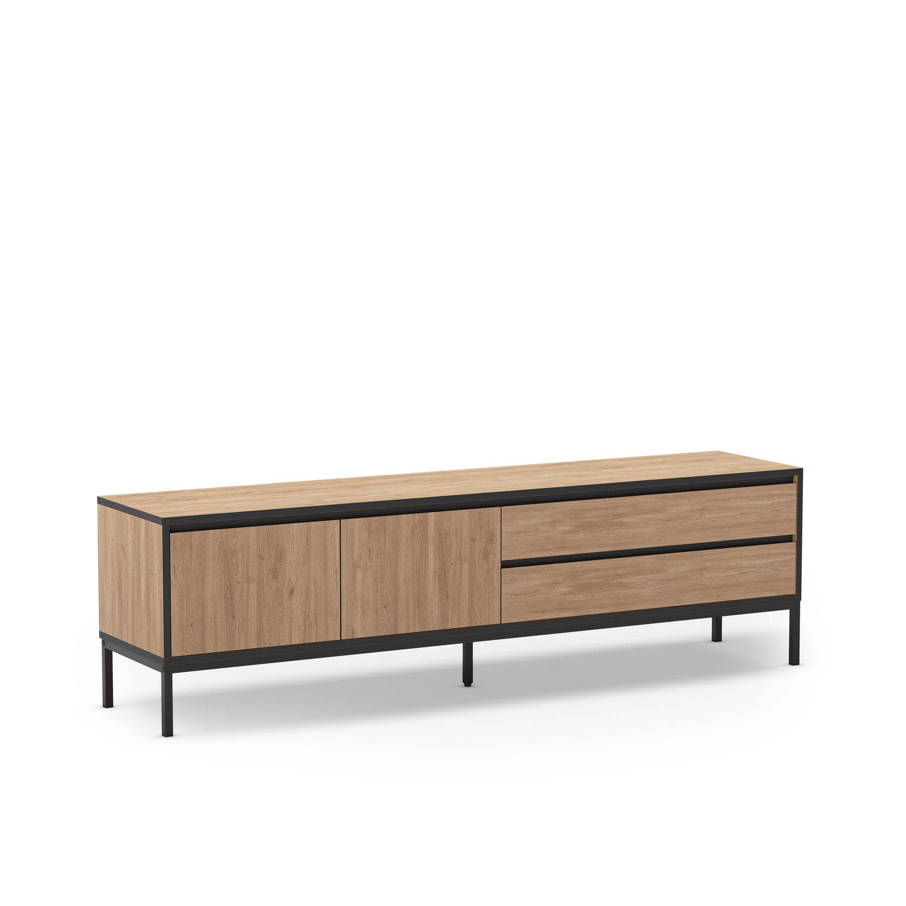 Mobile TV 2 ante 2 cassetti Lory 180x55 cm