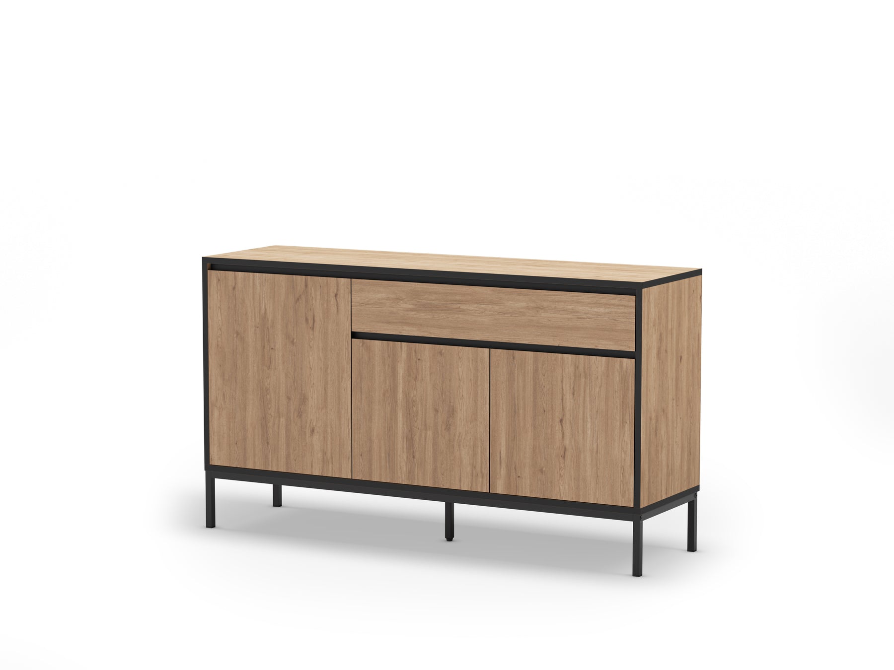 Madia 3 ante 1 cassetto Lory 140x80 cm