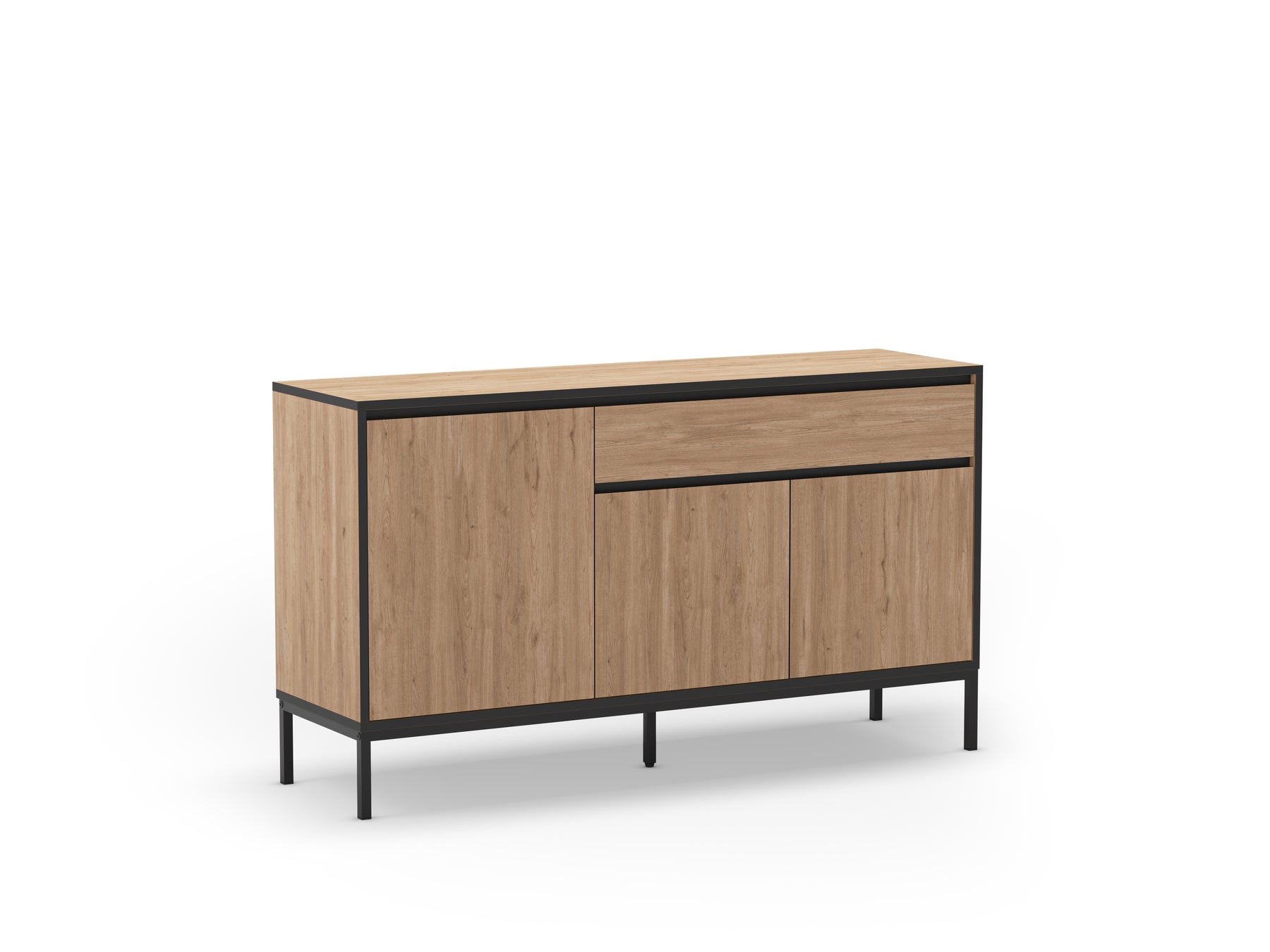 Madia 3 ante 1 cassetto Lory 140x80 cm