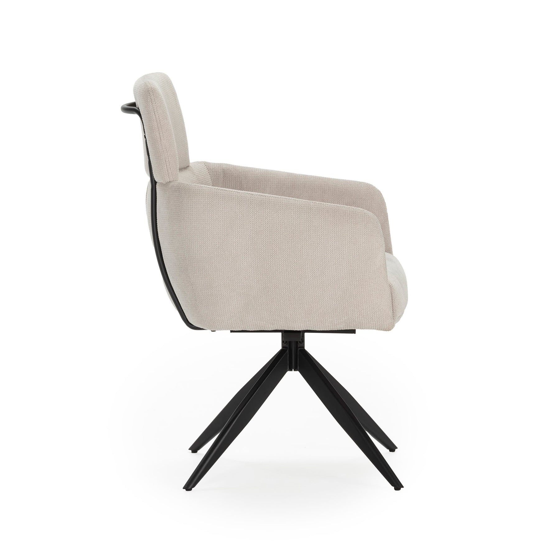 Set di 2 poltrone in velluto a coste con gambe in metallo Grace 57x65 h92 cm