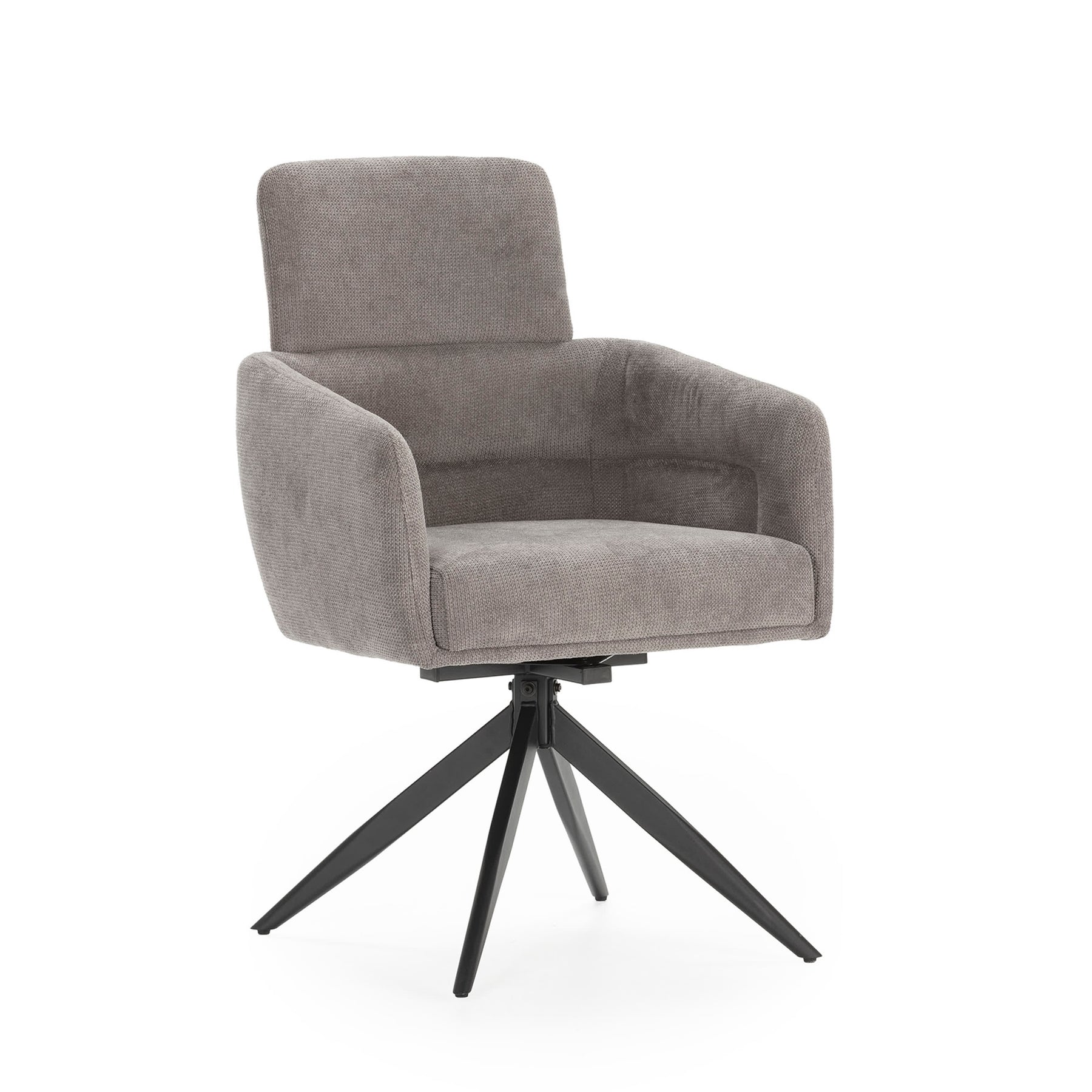Set di 2 poltrone in velluto a coste con gambe in metallo Grace 57x65 h92 cm
