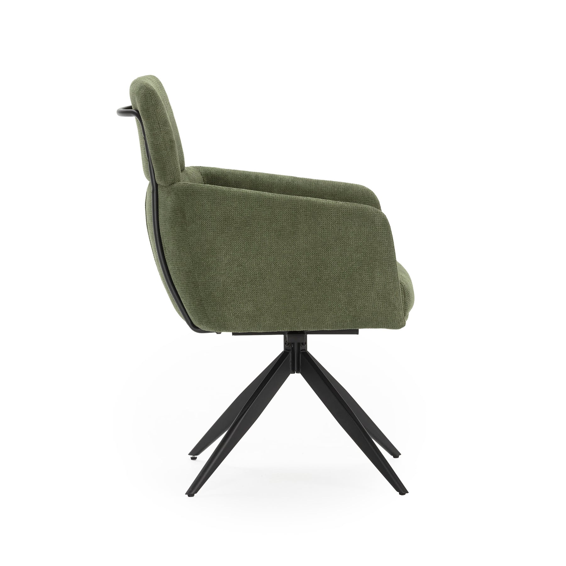 Set di 2 poltrone in velluto a coste con gambe in metallo Grace 57x65 h92 cm