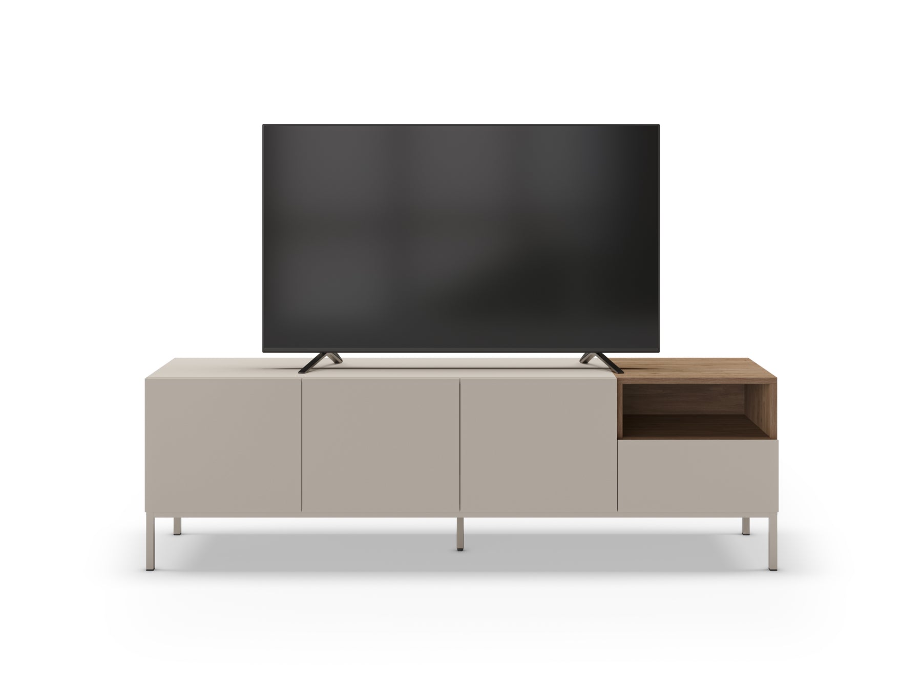 Mobile TV 3 ante 1 cassetto Nalia 180x55 cm