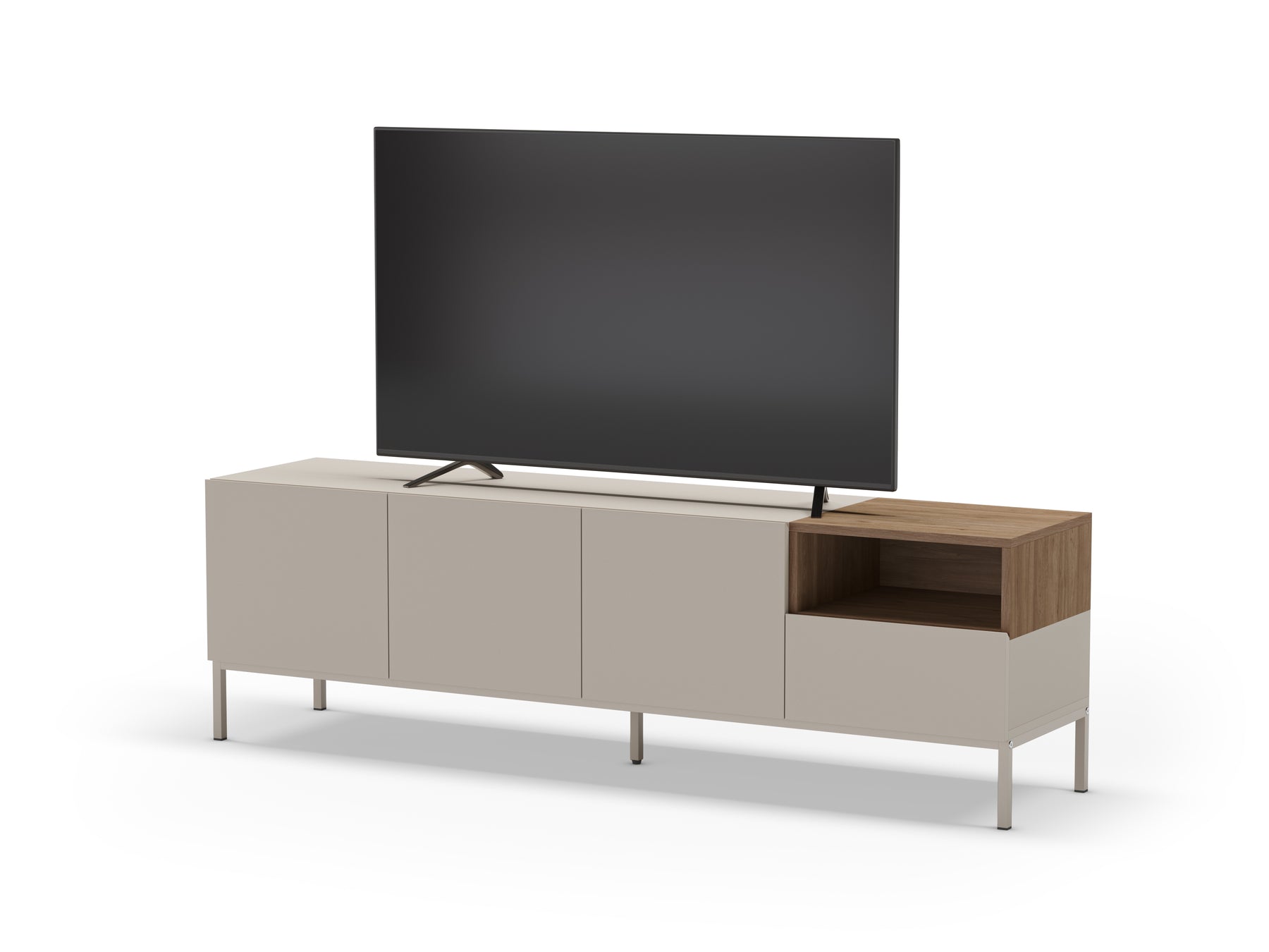 Mobile TV 3 ante 1 cassetto Nalia 180x55 cm