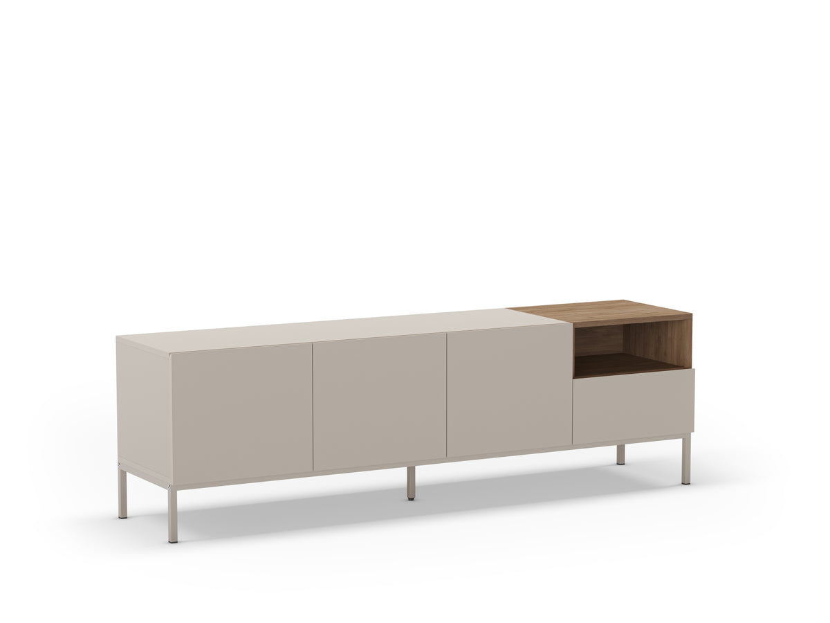 Mobile TV 3 ante 1 cassetto Nalia 180x55 cm