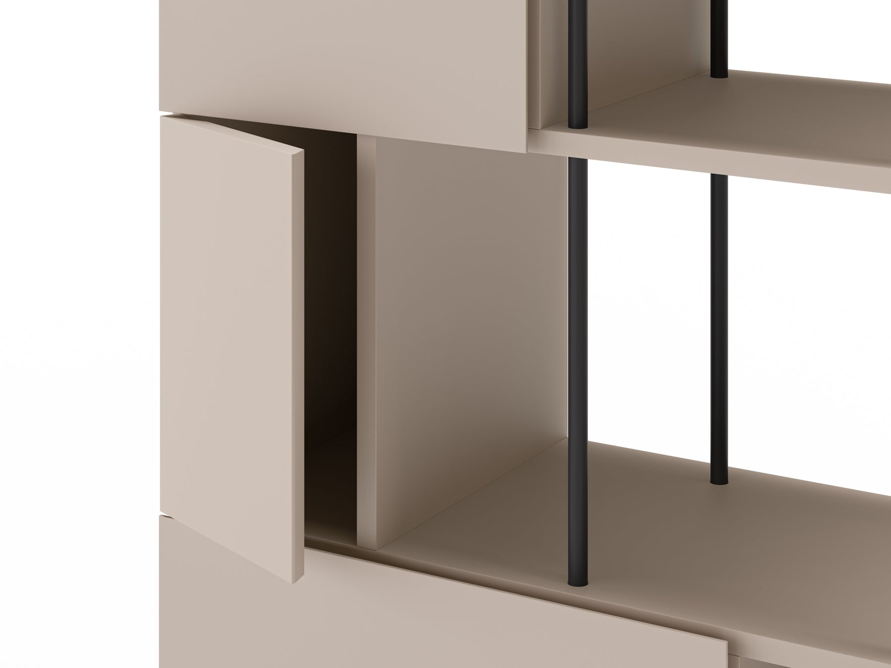 Libreria 5 ante Perla 84x175 cm
