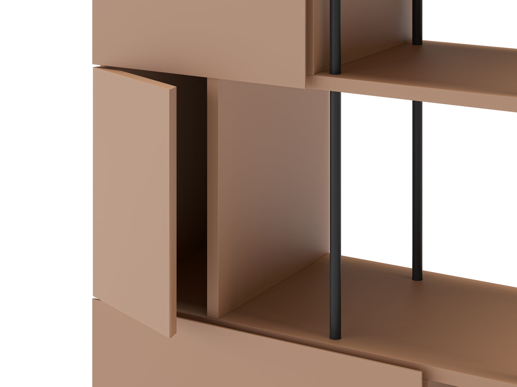 Libreria 5 ante Perla 84x175 cm