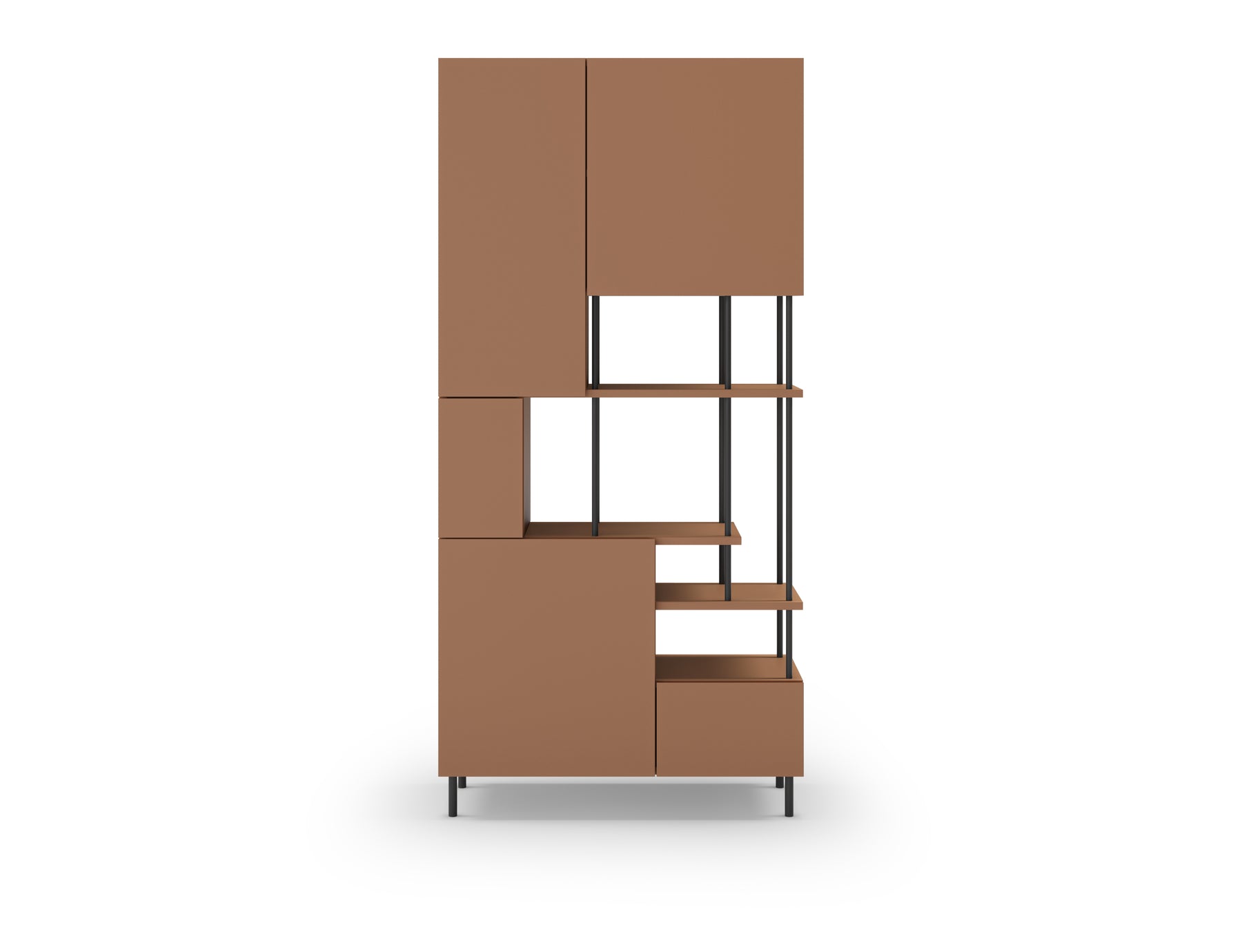 Libreria 5 ante Perla 84x175 cm
