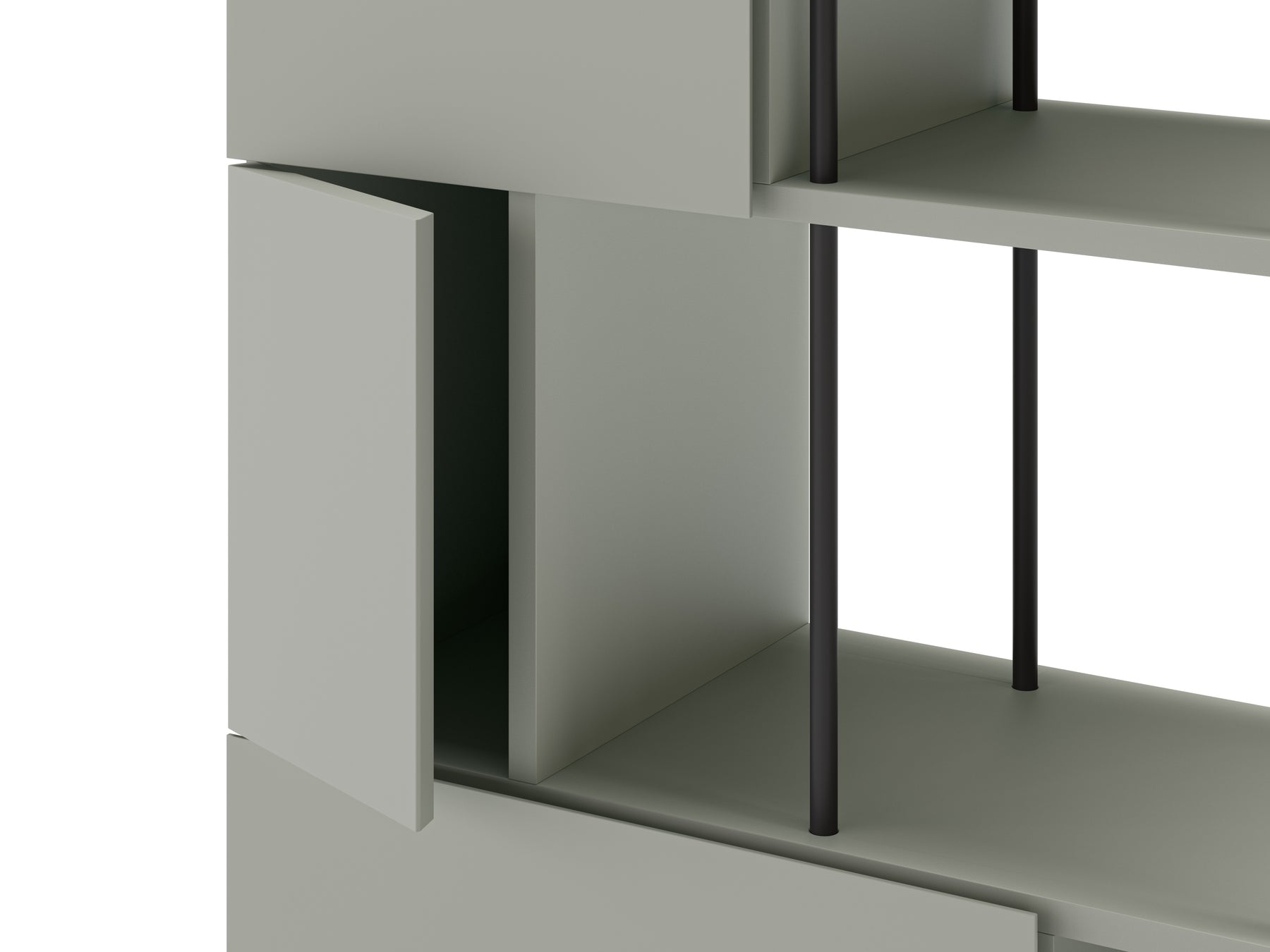 Libreria 5 ante Perla 84x175 cm