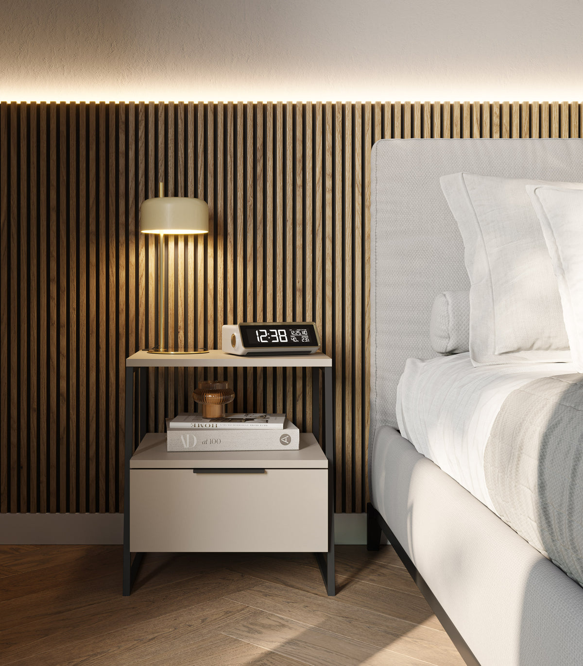 Comodino 1 cassetto Elys 40x50 cm