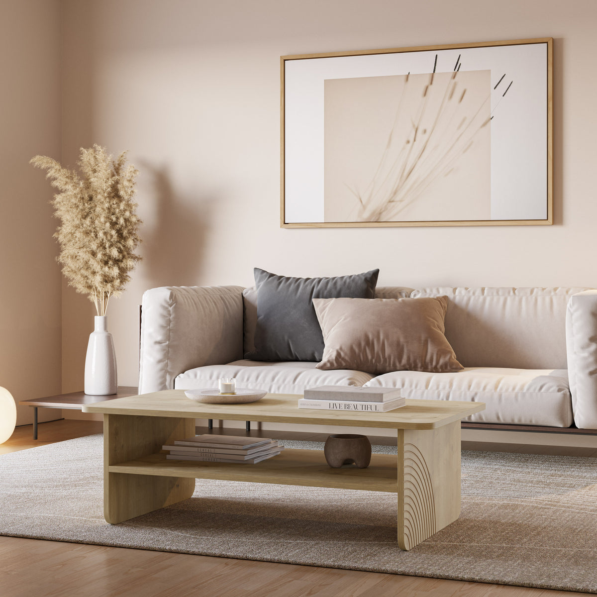 Tavolino da caffè Saira 60x35 cm