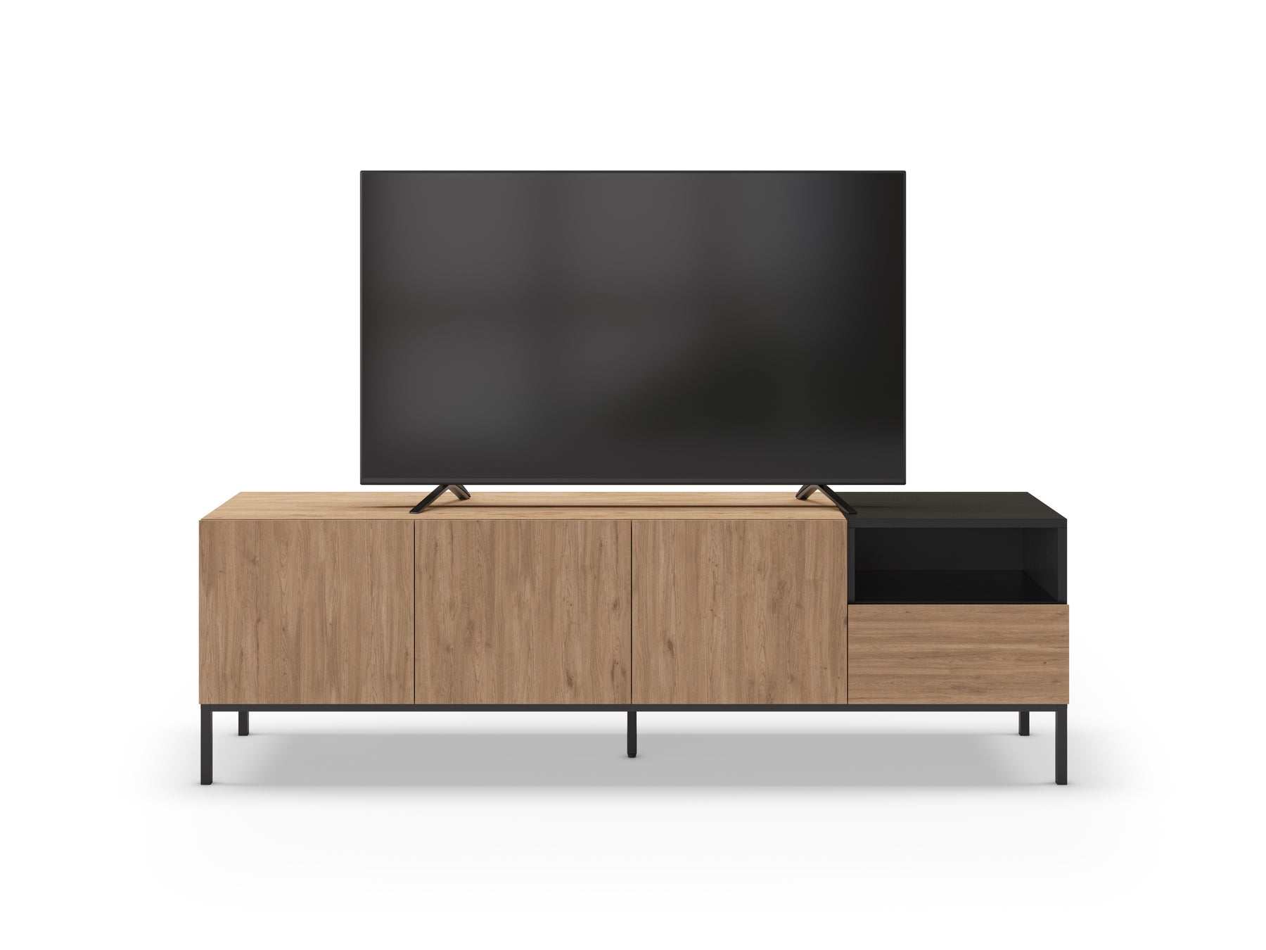 Mobile TV 3 ante 1 cassetto Nalia 180x55 cm