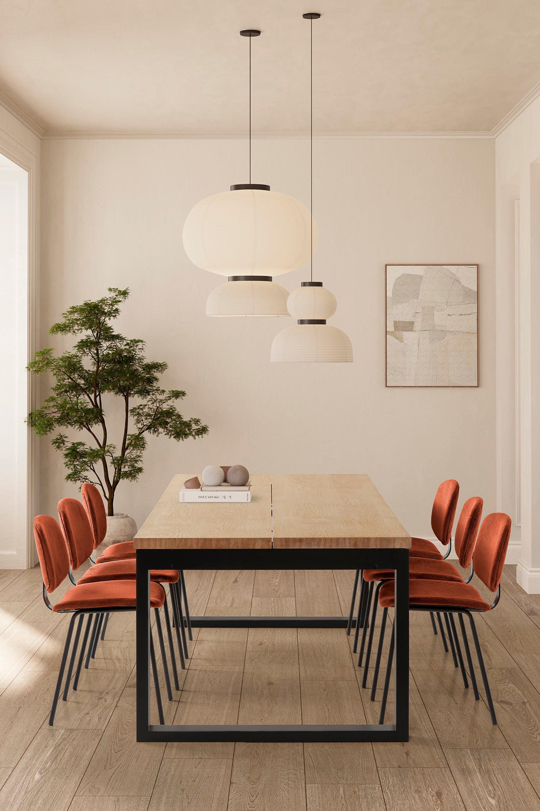 Tavolo 8 posti in stile mediterraneo Riva 220x76 cm