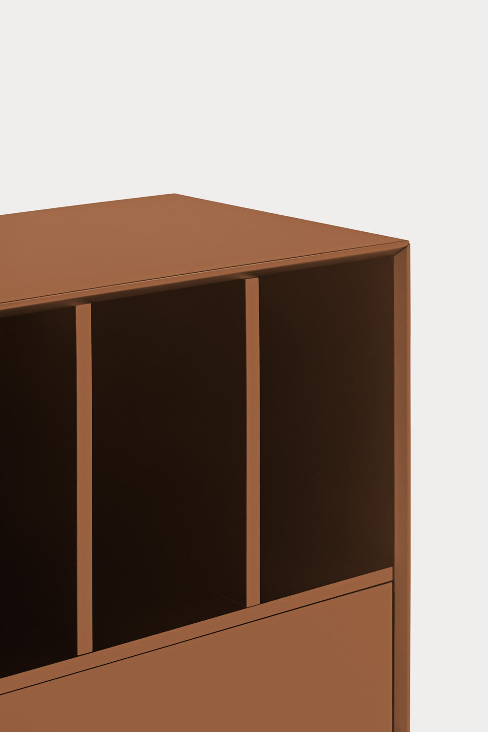 Madia 2 ante 1 cassetto con gambe in metallo Platt 166x98 cm