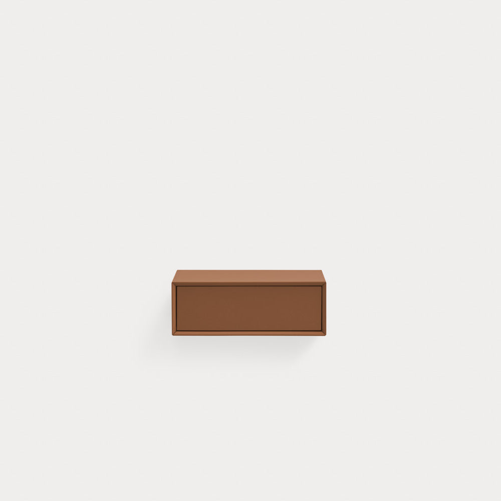 Comodino sospeso 1 cassetto Platt 55x19 cm