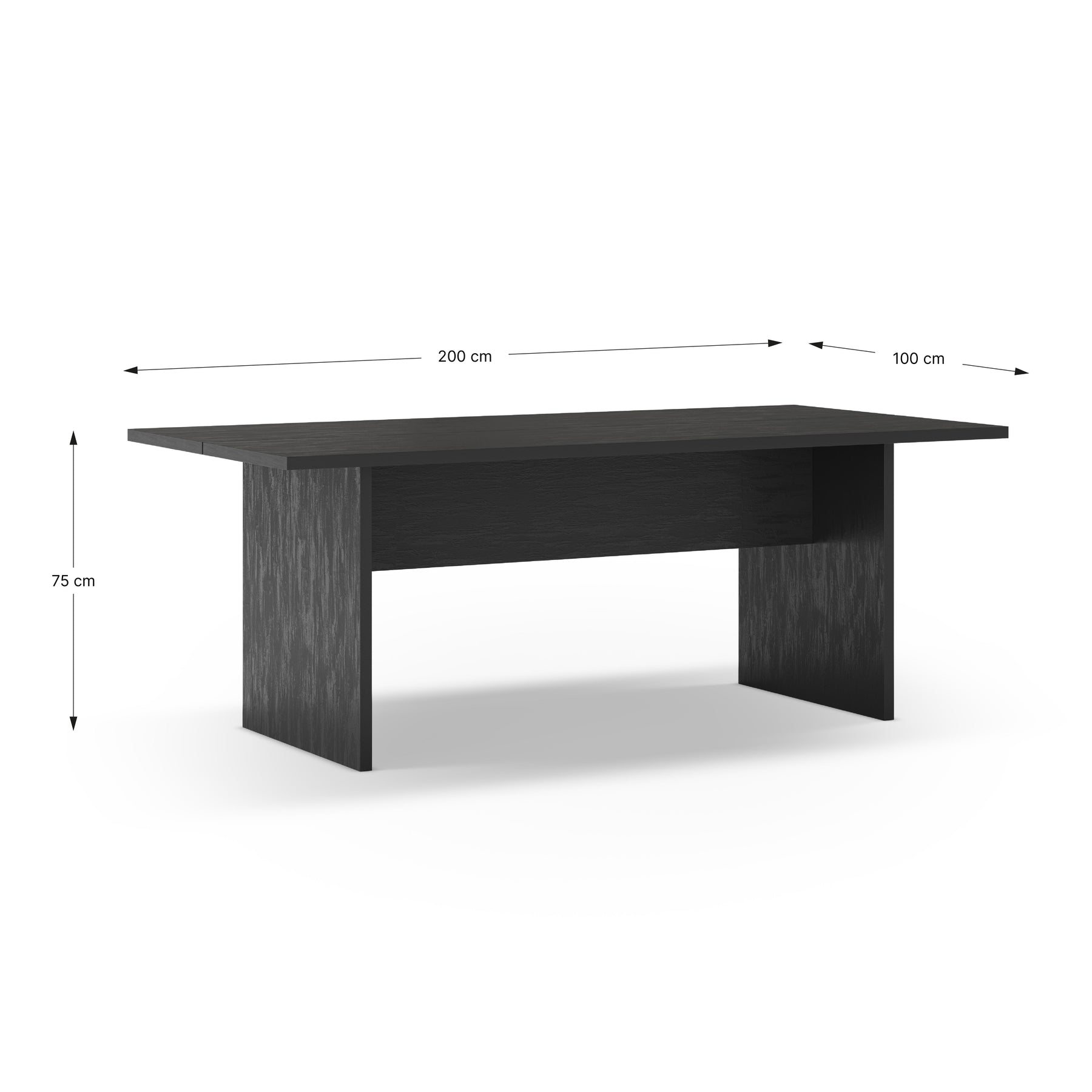 Tavolo rettangolare Lennor 100x75 cm