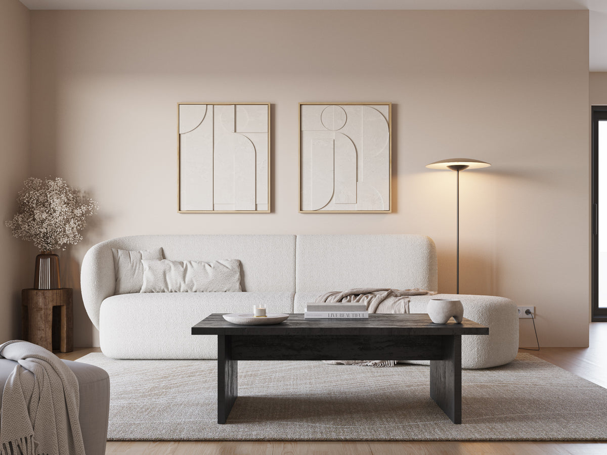 Tavolino rettangolare Lennor 70x40 cm