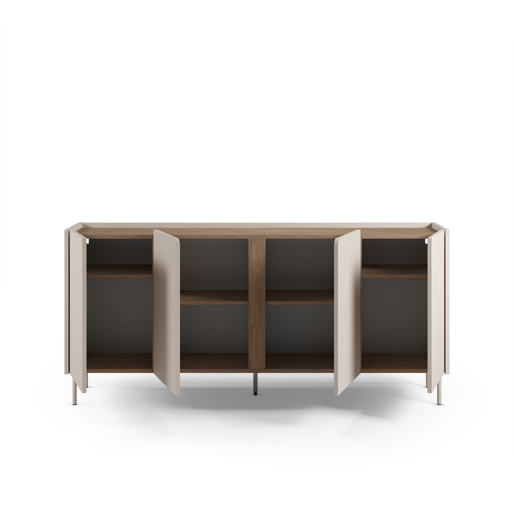 Madia 4 ante crema Lucis 180x82 cm
