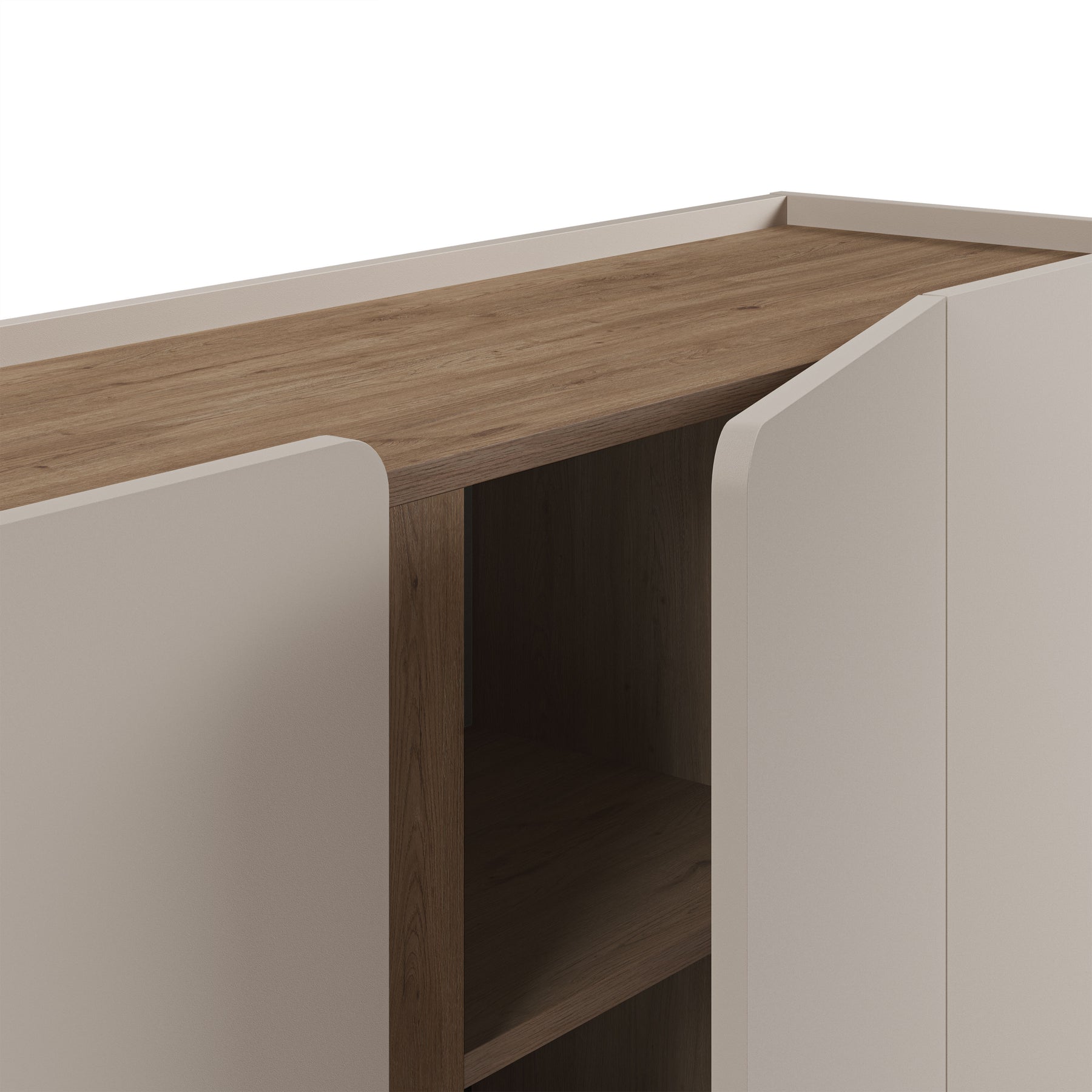 Madia 4 ante crema Lucis 180x82 cm