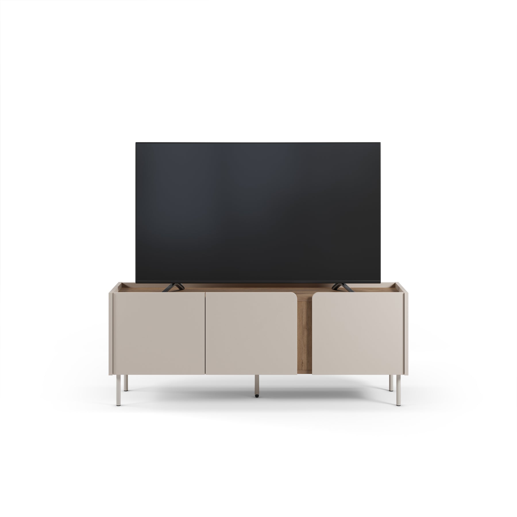 Mobile TV 3 ante crema Lucis 140x53 cm