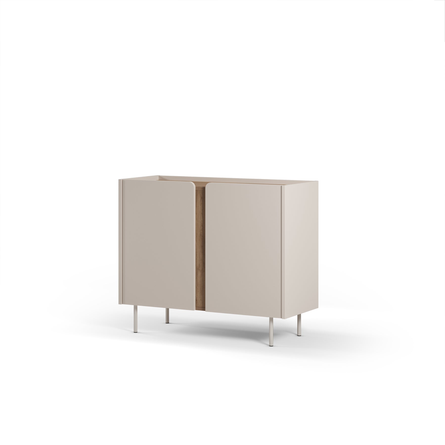 Madia 2 ante crema Lucis 100x82 cm