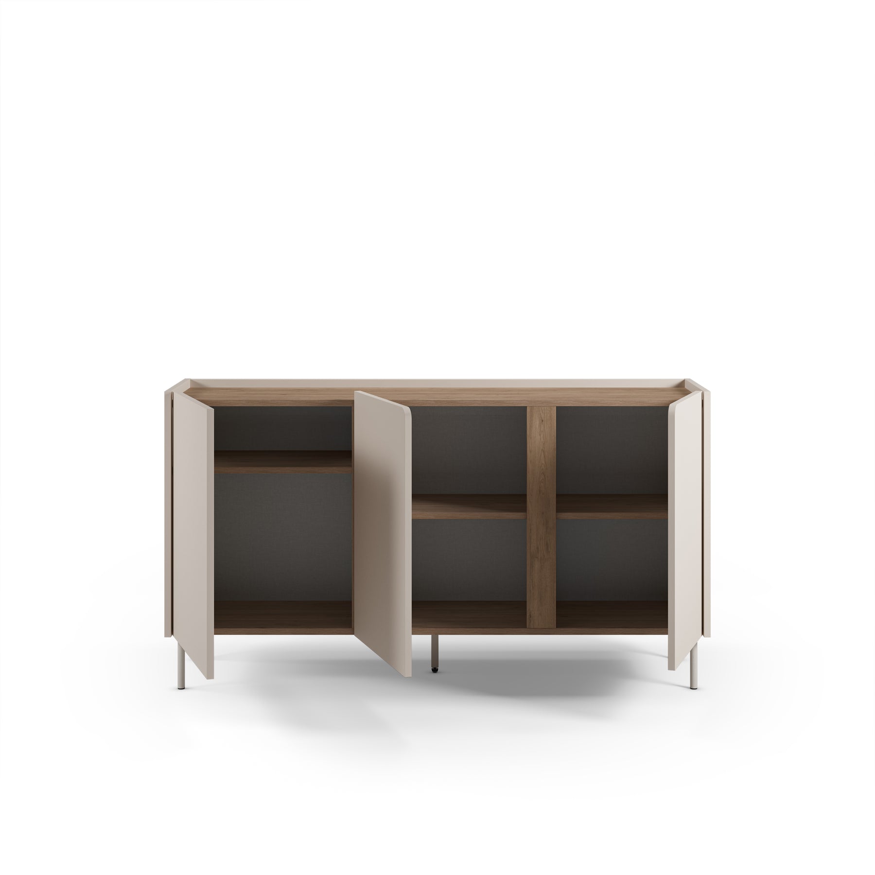 Madia 3 ante crema Lucis 150x82 cm