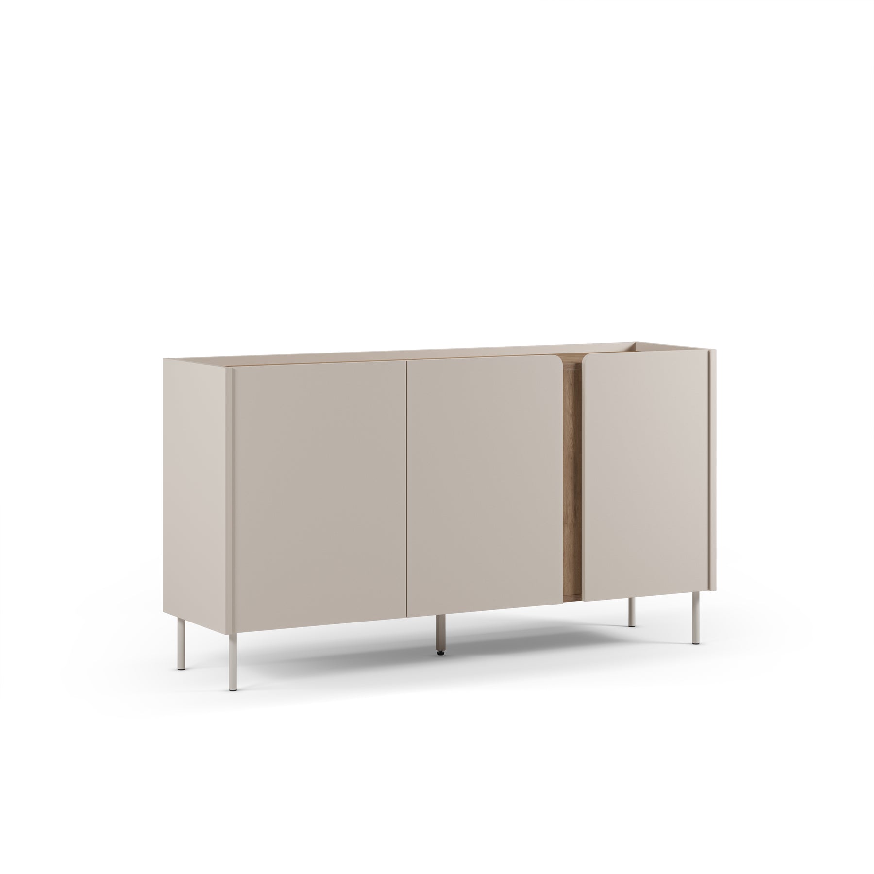 Madia 3 ante crema Lucis 150x82 cm