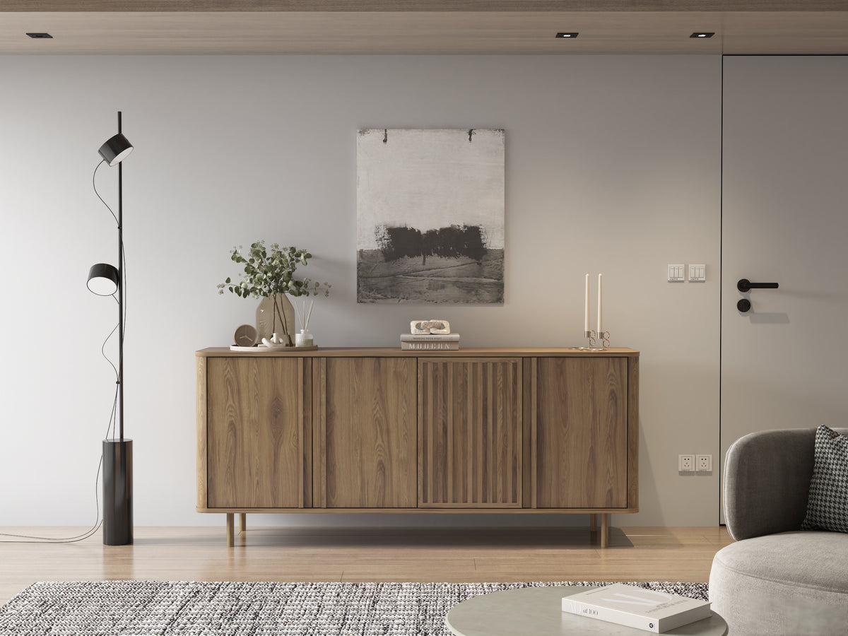 Madia 4 ante rovere Ada 180x80 cm