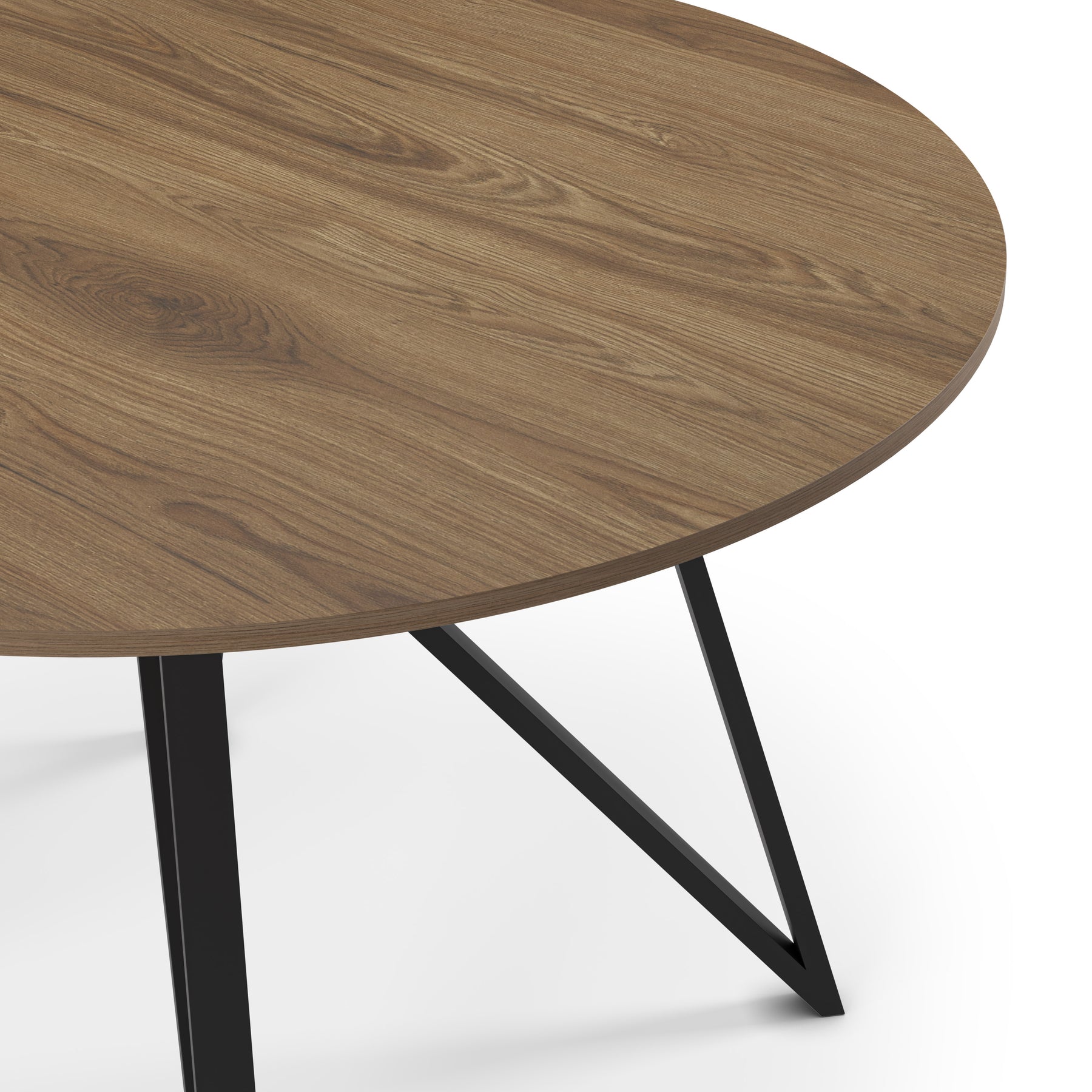 Tavolo rotondo rovere Ada 130x76 cm