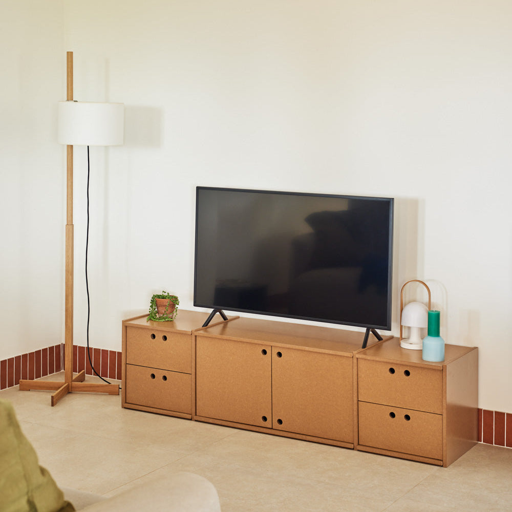 Mobile TV 2 ante 4 cassetti Lully 157x42 cm