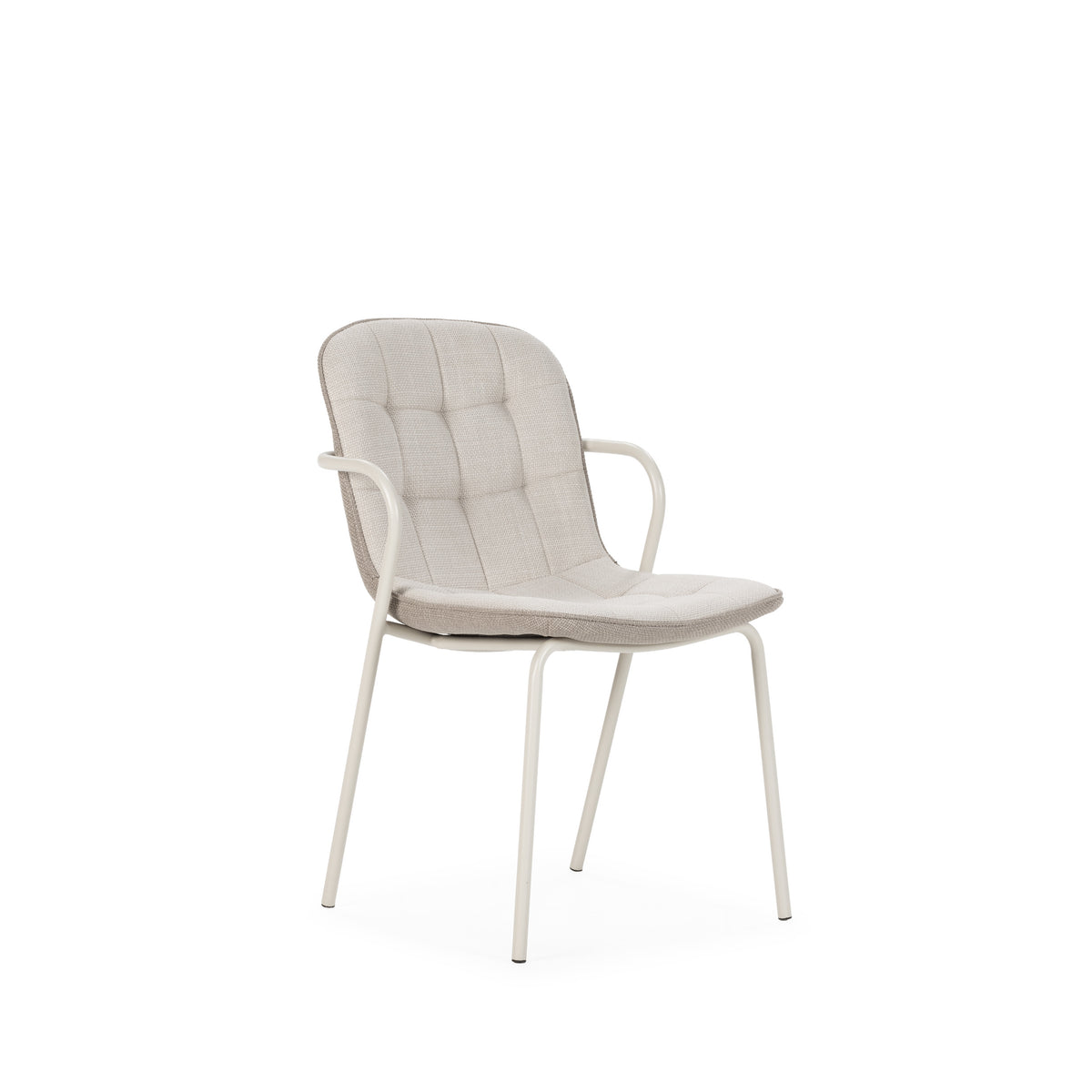 Set di 4 sedie con gamba in metallo Kaia 81x46 cm