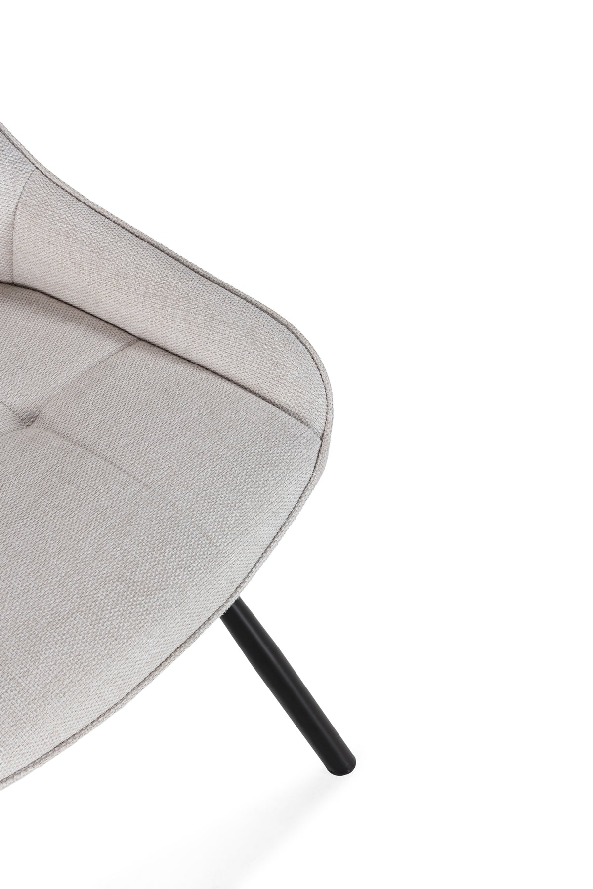 Set di 4 sedie in tessuto Cloen 52x85 cm