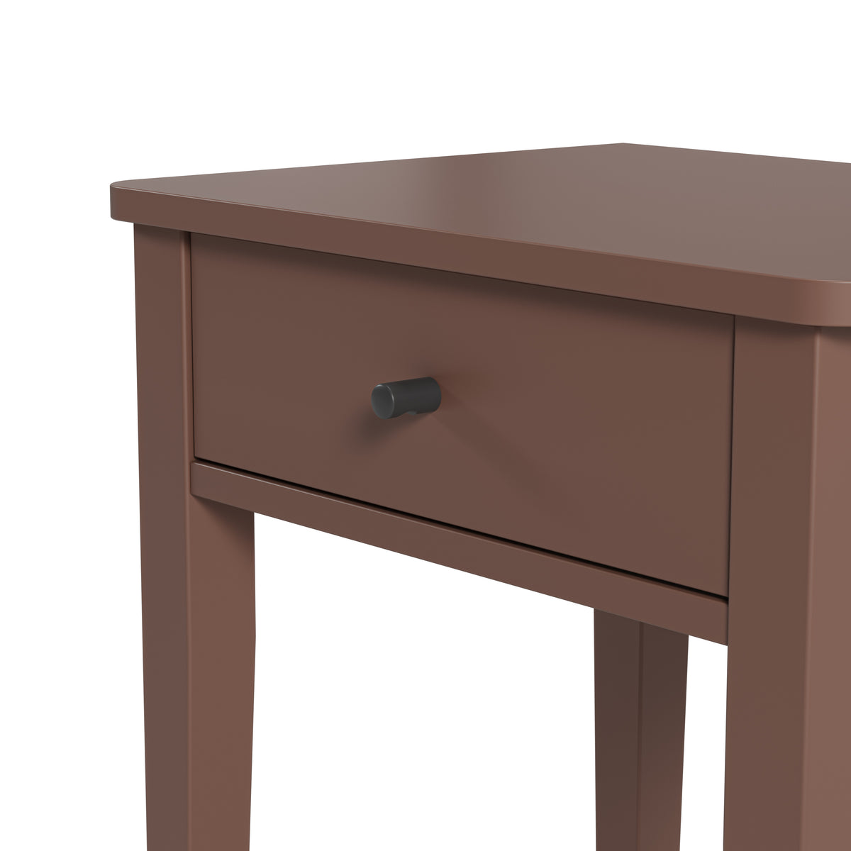 Comodino 1 cassetto in legno di pino Juno 36x46 cm