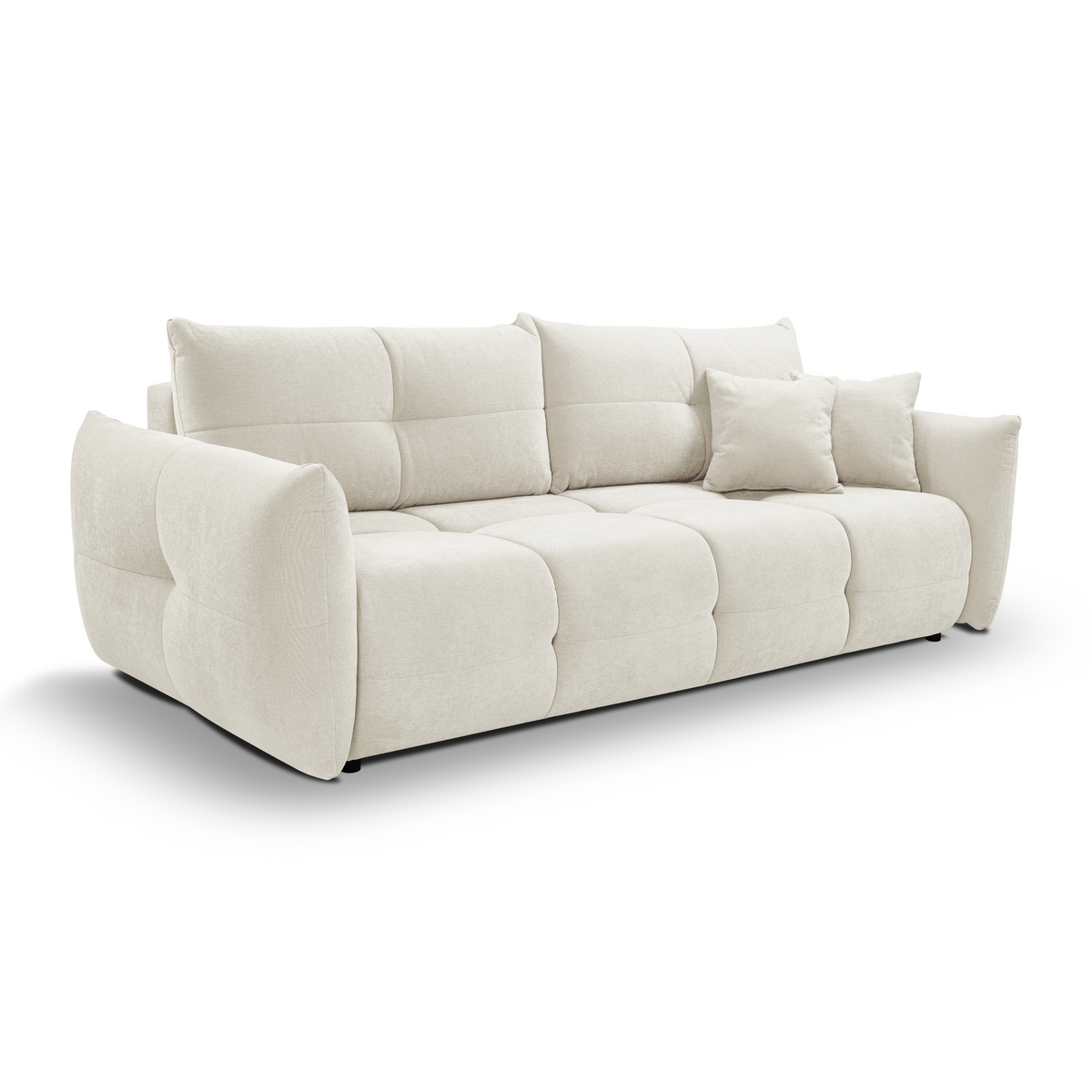 Divano letto in tessuto cinigliato Lisbona 245x110/144 cm