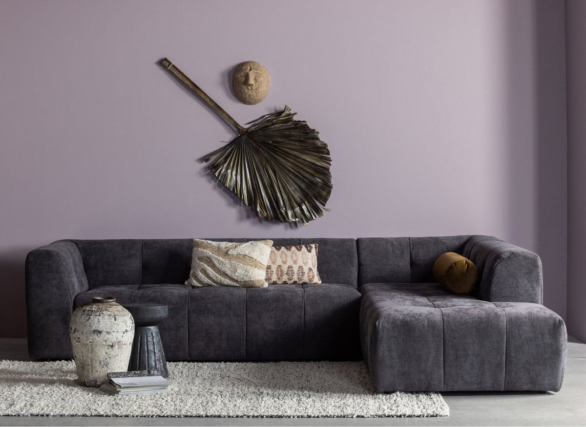 Set di 2 sgabelli in legno nero Borre 40x28 cm