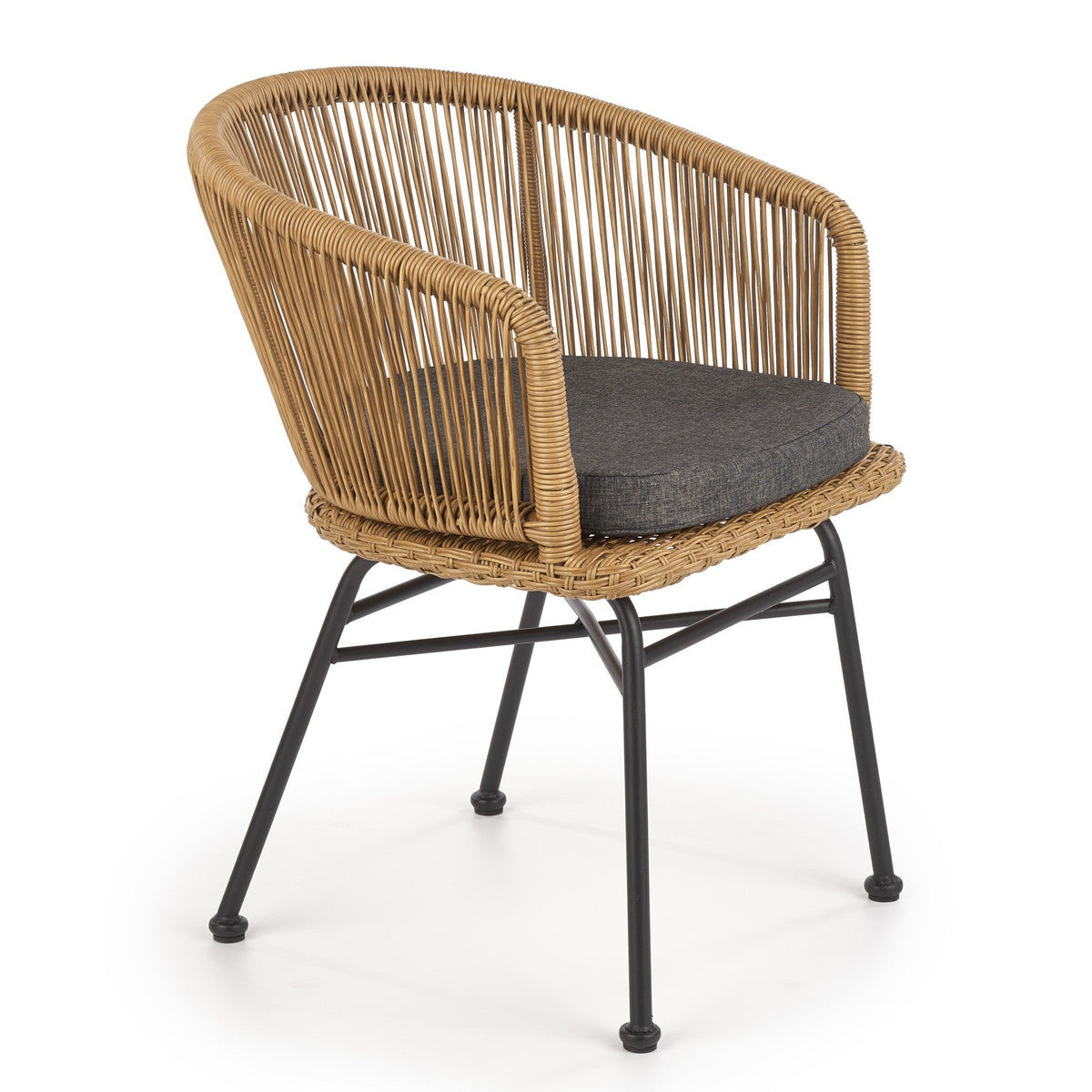 Sedia da esterno in rattan sintetico Ria 55x43 cm