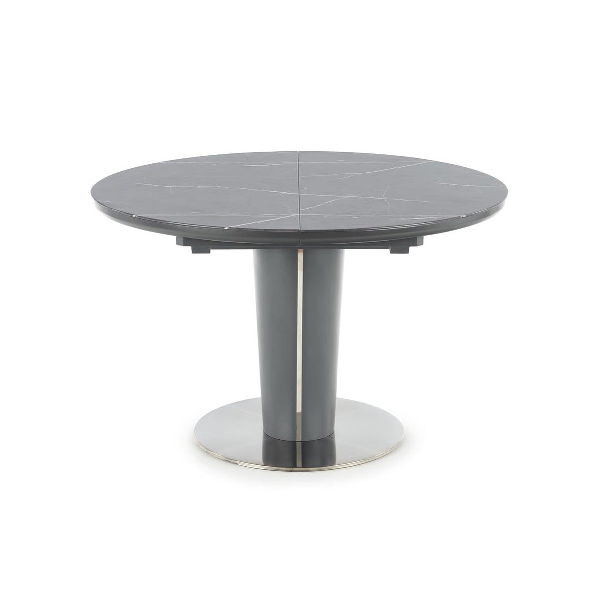 Tavolo allungabile per 6/8 persone marmo Kronos 120/160x120 cm