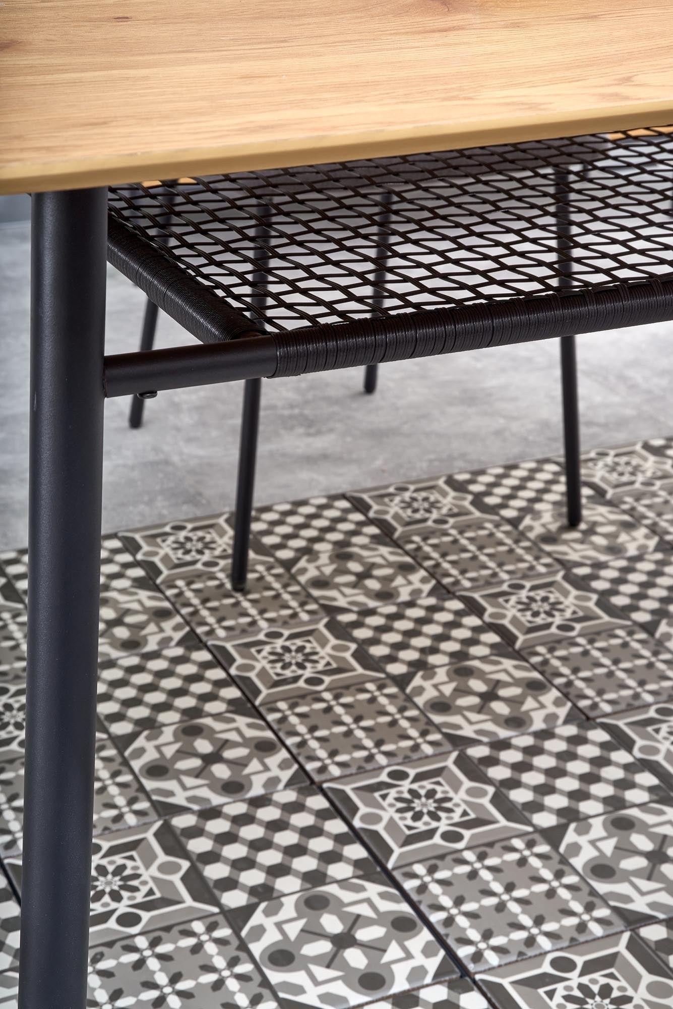 Tavolo per 4/6 persone rovere Jackson 160x90 cm